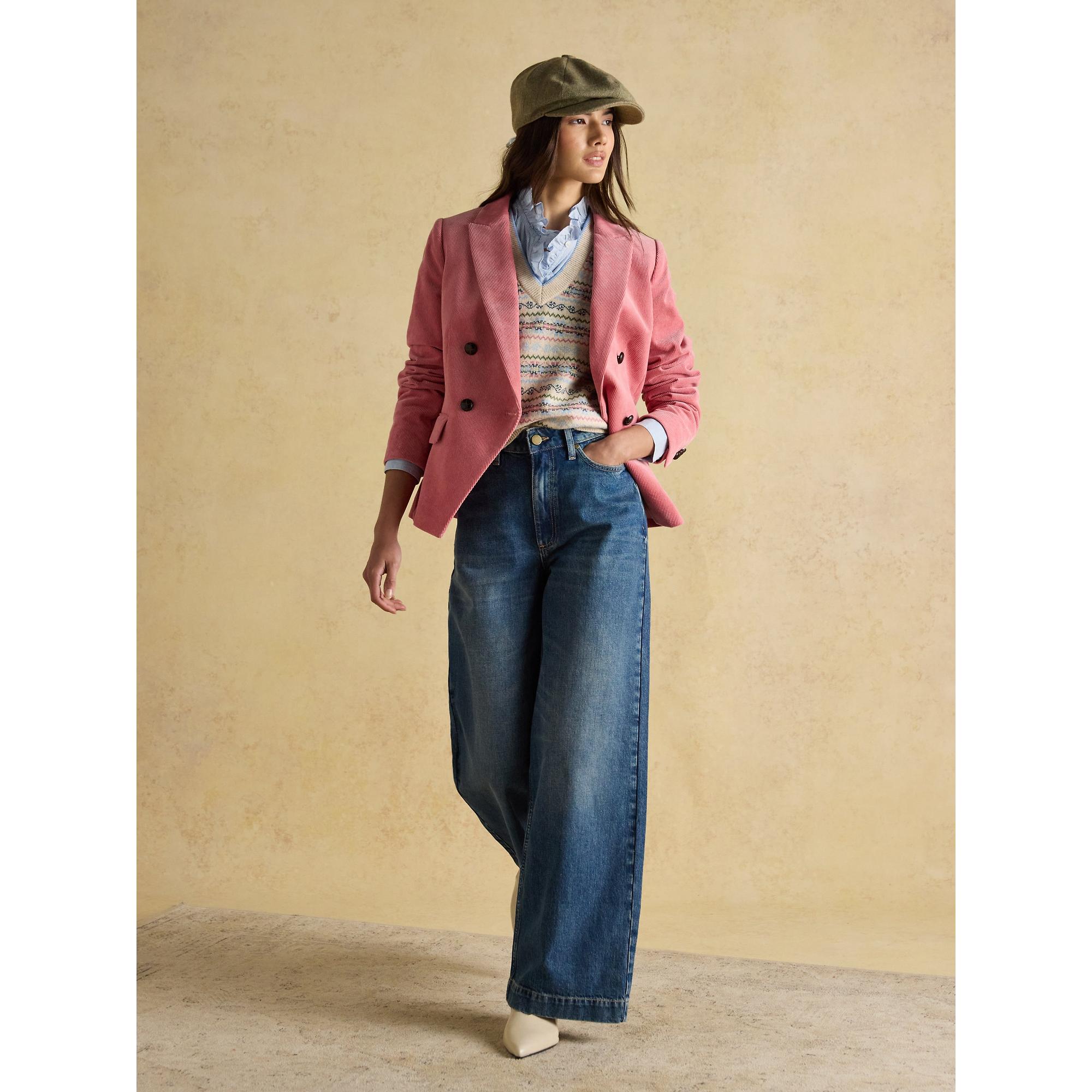 Product image 4 of 6 of Joules Women's Harrogate Baker Boy Tweed Hat - Green