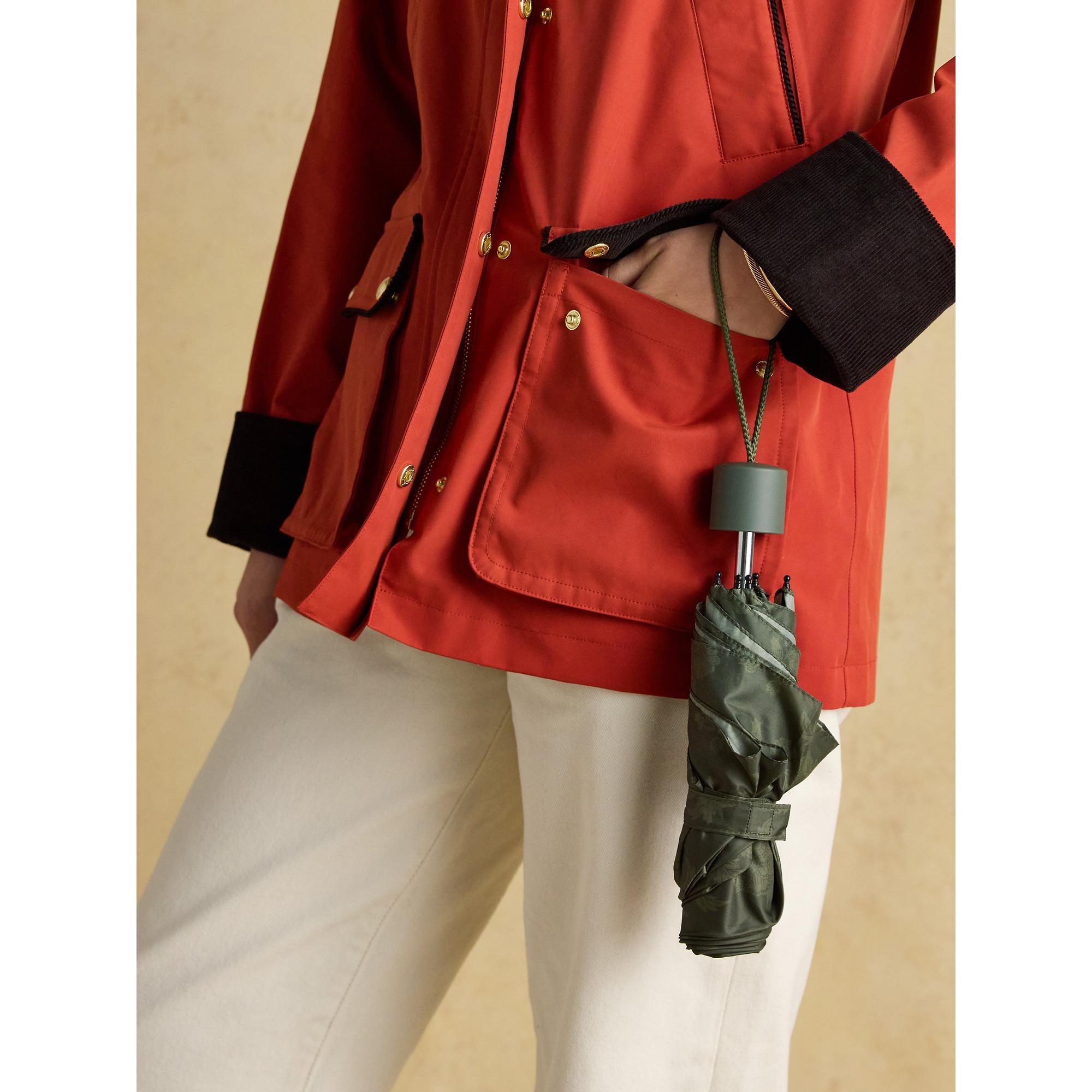 Product image 3 of 6 of Joules Rayne Floral Printed Umbrella - Green