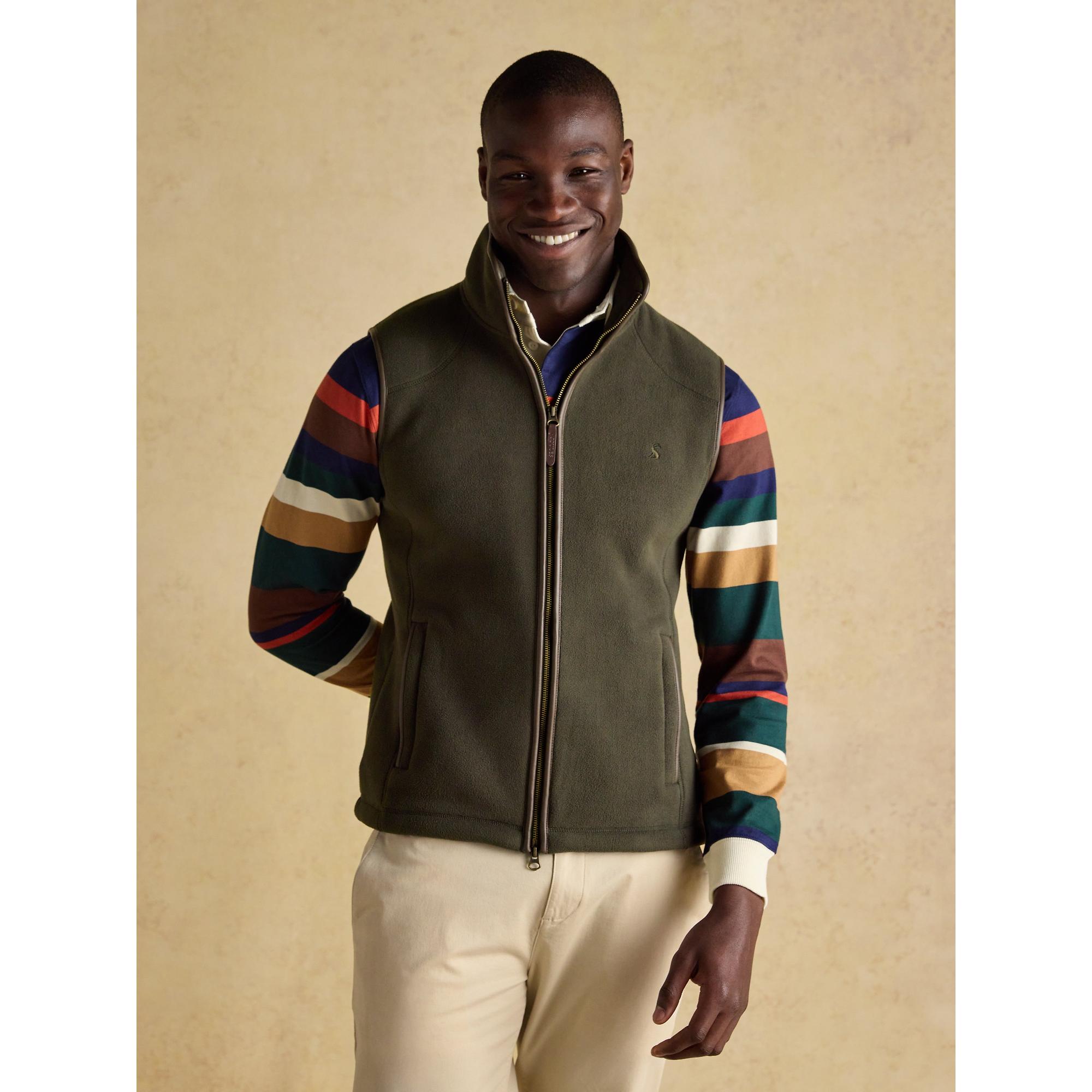 Product image 2 of 9 of Joules Men's Heritage Fleece Gilet - Green