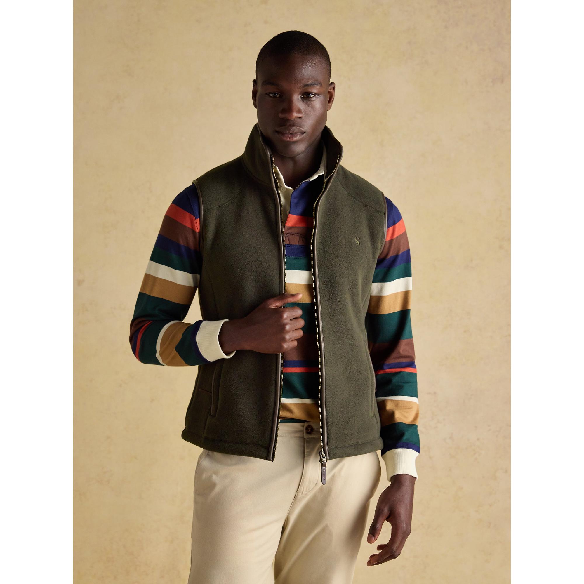 Product image 5 of 9 of Joules Men's Heritage Fleece Gilet - Green