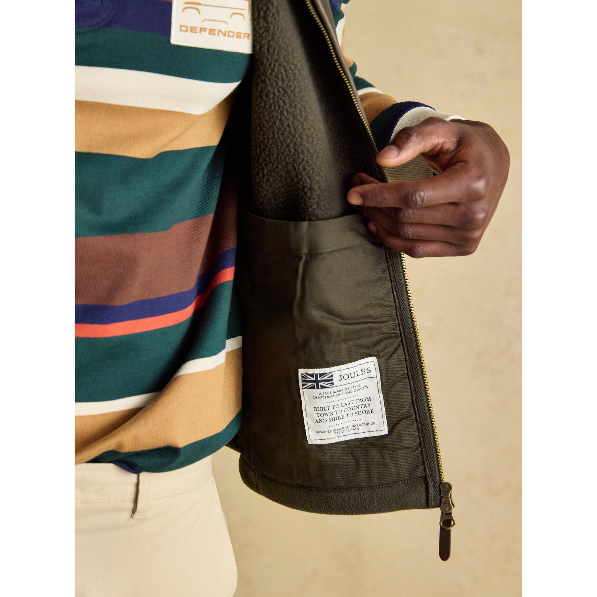 Product image 6 of 9 of Joules Men's Heritage Fleece Gilet - Green