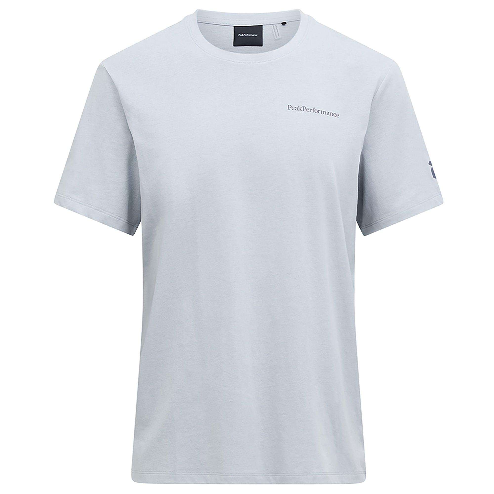 Product image 1 of 3 of Peak Performance Men's Explore Logo Tee - Summit Smoke
