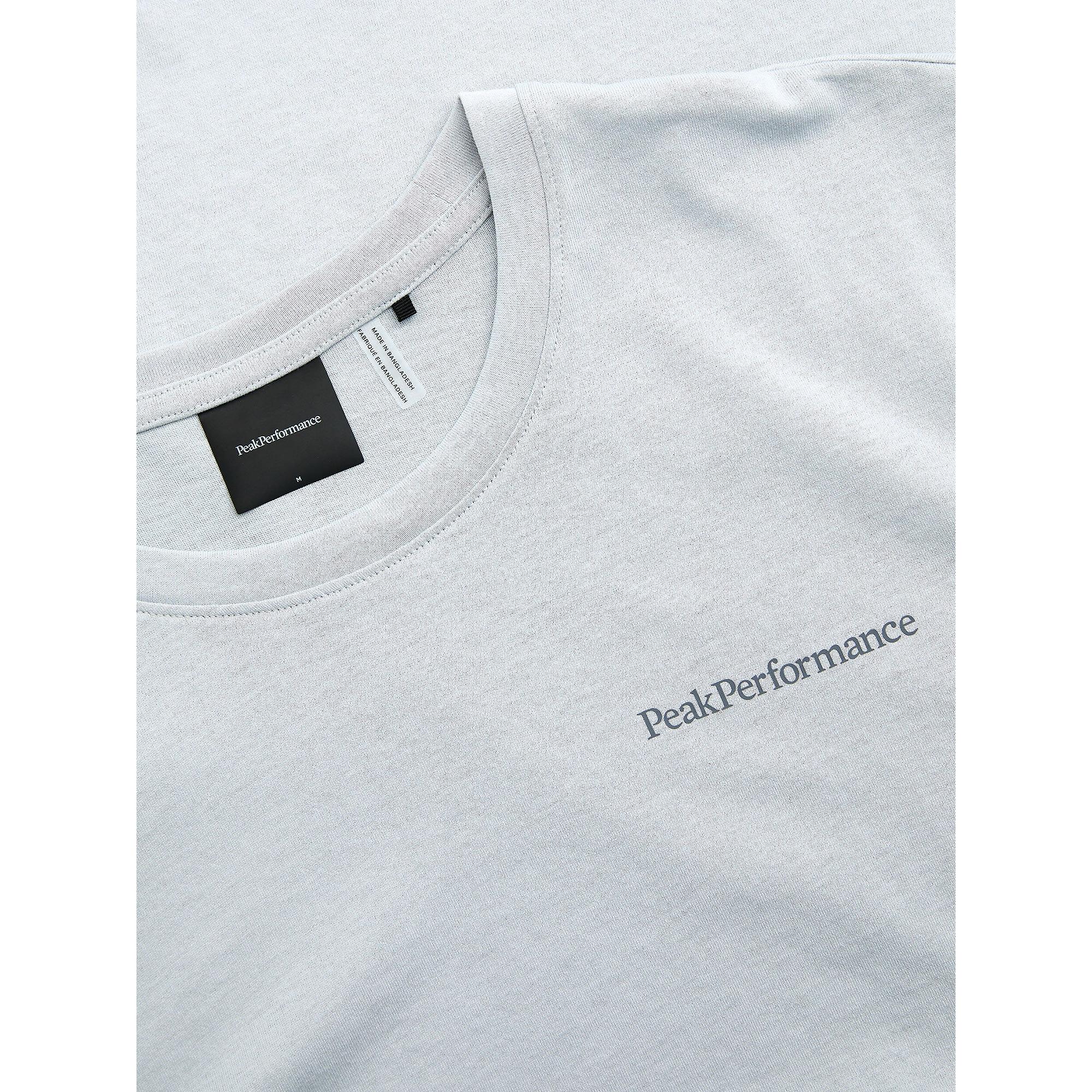 Product image 2 of 3 of Peak Performance Men's Explore Logo Tee - Summit Smoke