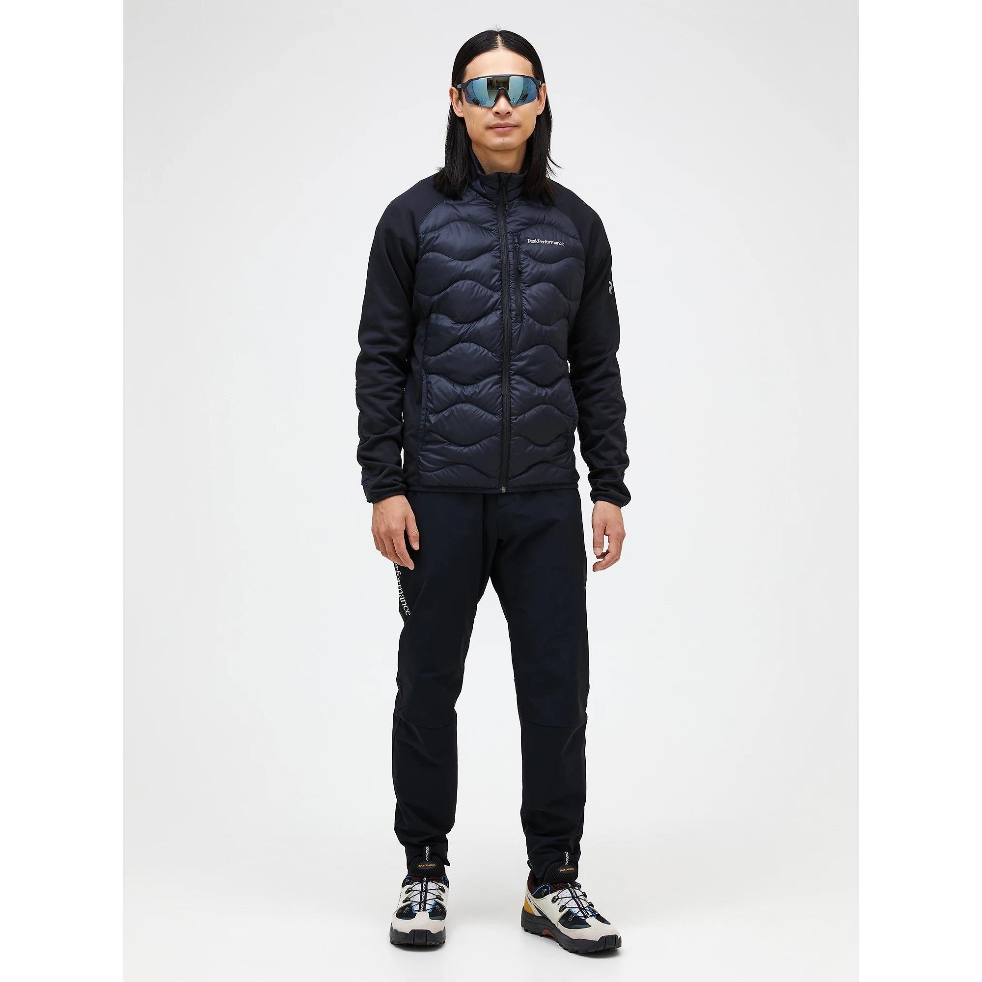 Product image 3 of 8 of Peak Performance Men's Helium Down Hybrid Jacket - Black