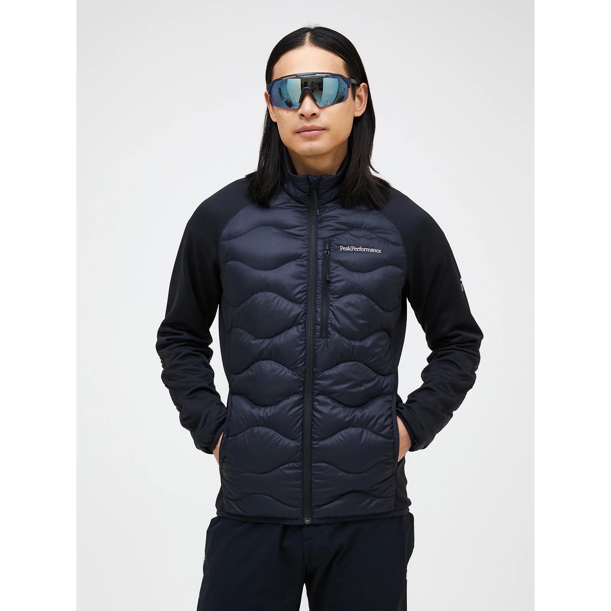 Product image 2 of 8 of Peak Performance Men's Helium Down Hybrid Jacket - Black