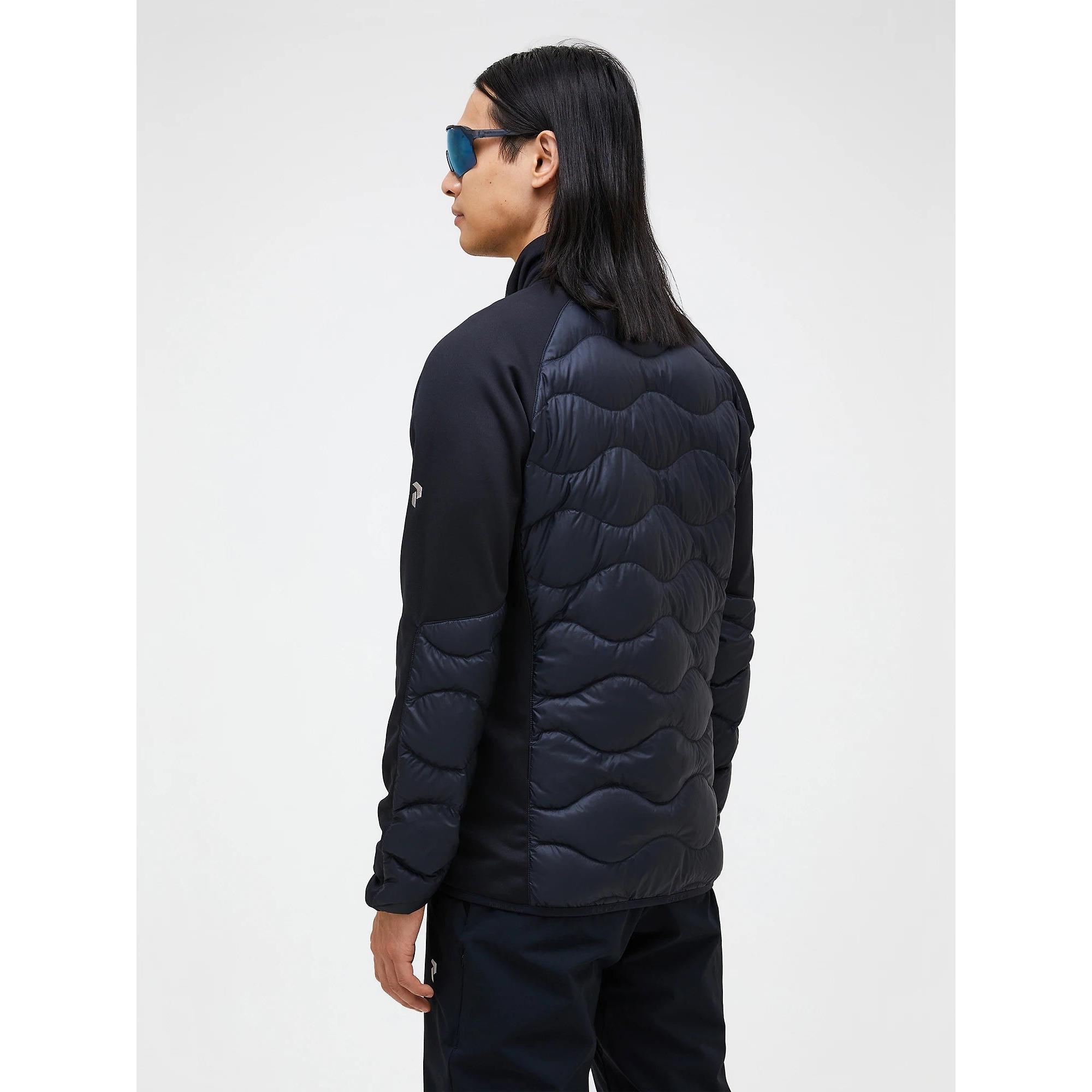 Product image 5 of 8 of Peak Performance Men's Helium Down Hybrid Jacket - Black