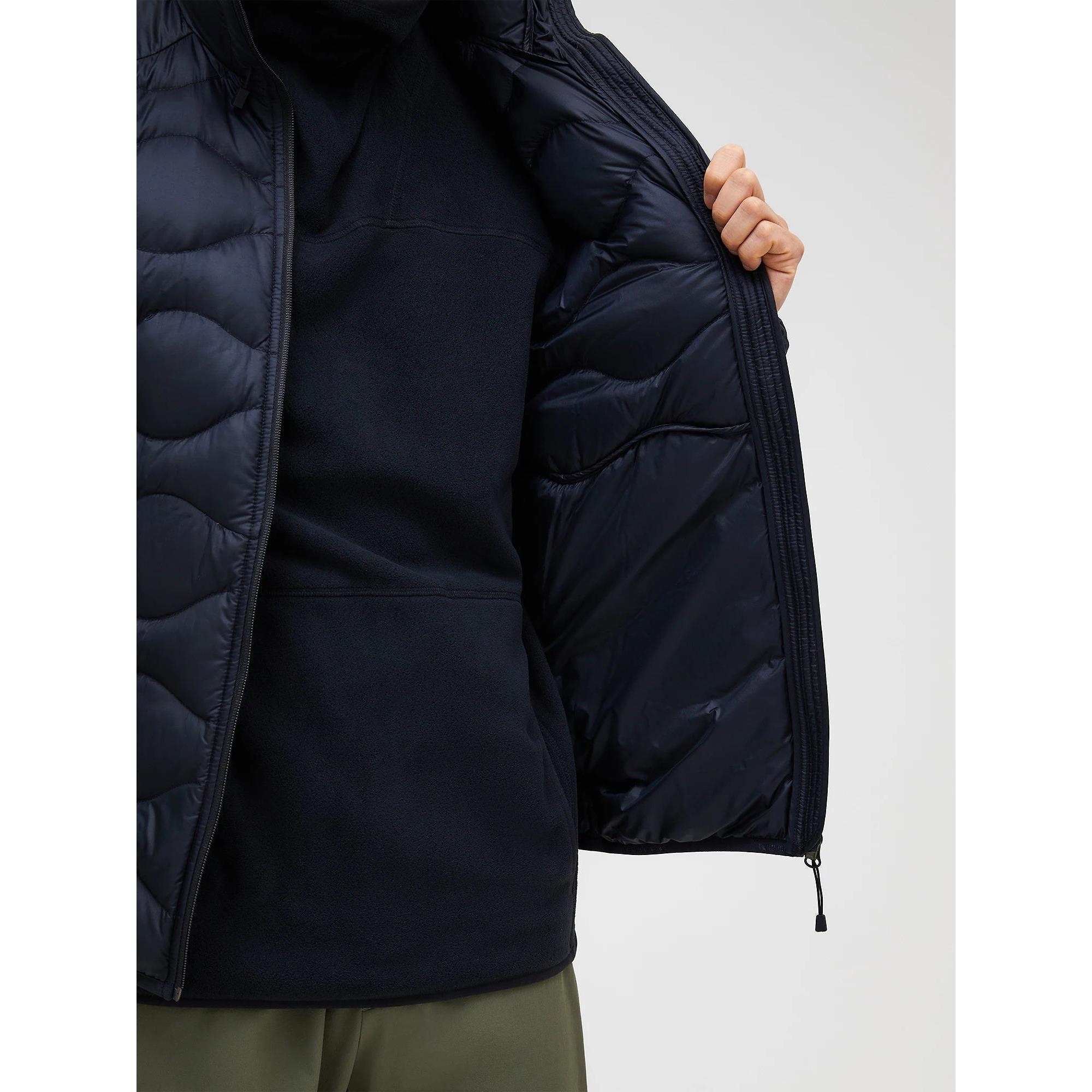 Product image 6 of 9 of Peak Performance Men's Helium Down Hooded Jacket - Black