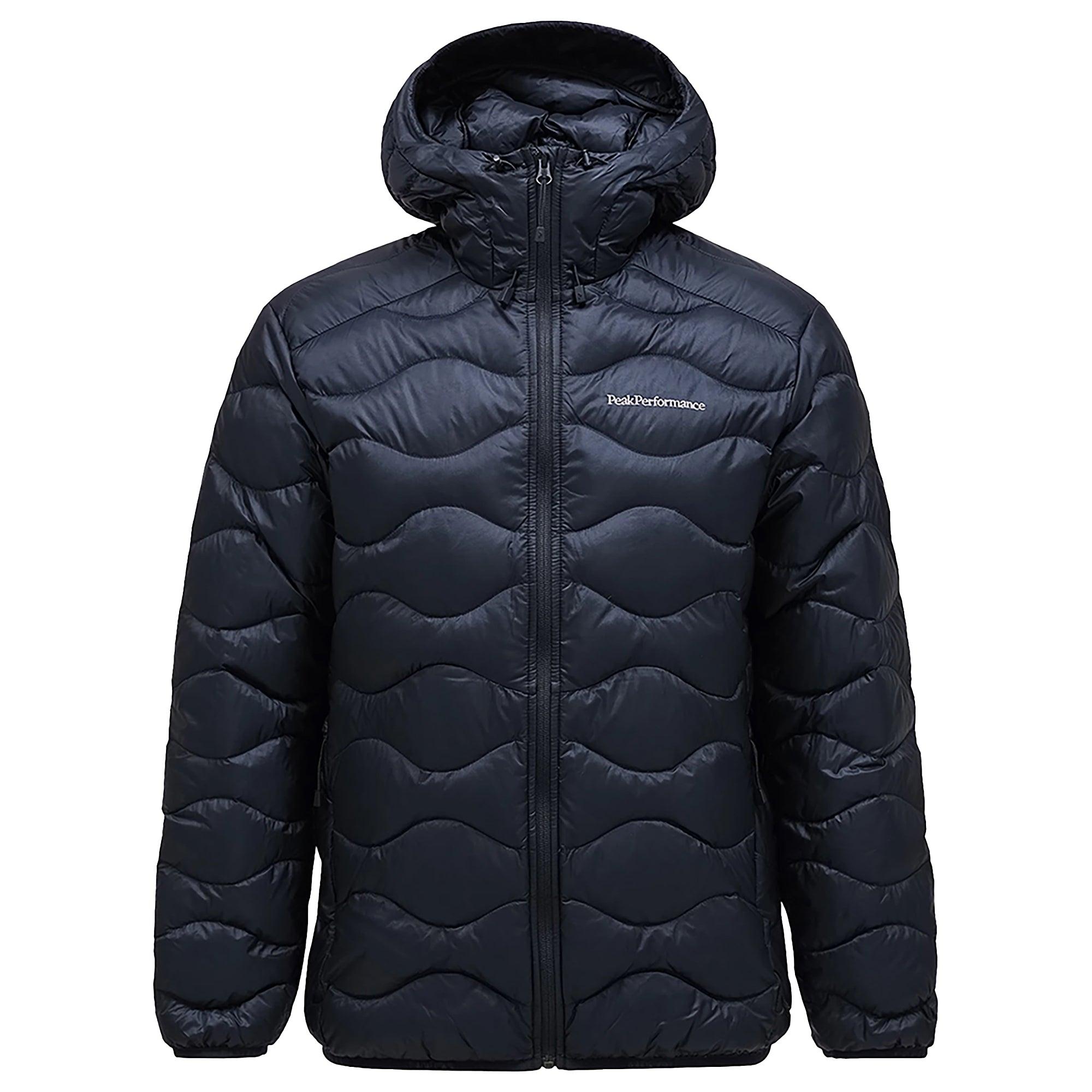 Product image 1 of 9 of Peak Performance Men's Helium Down Hooded Jacket - Black