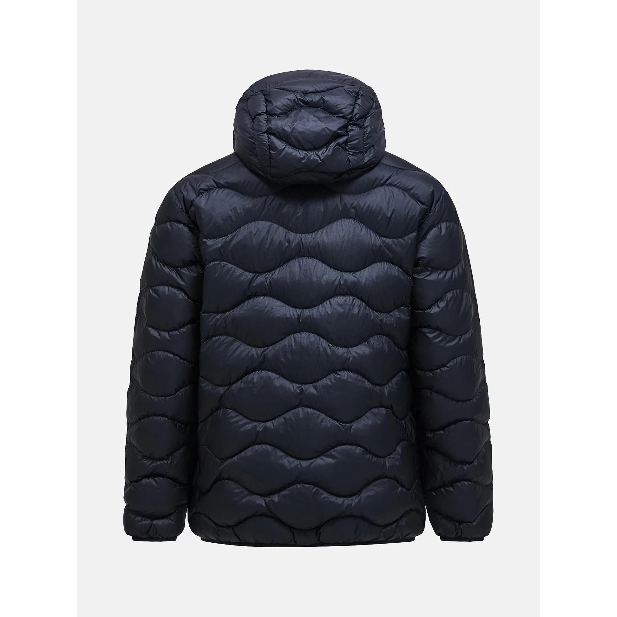 Product image 8 of 9 of Peak Performance Men's Helium Down Hooded Jacket - Black