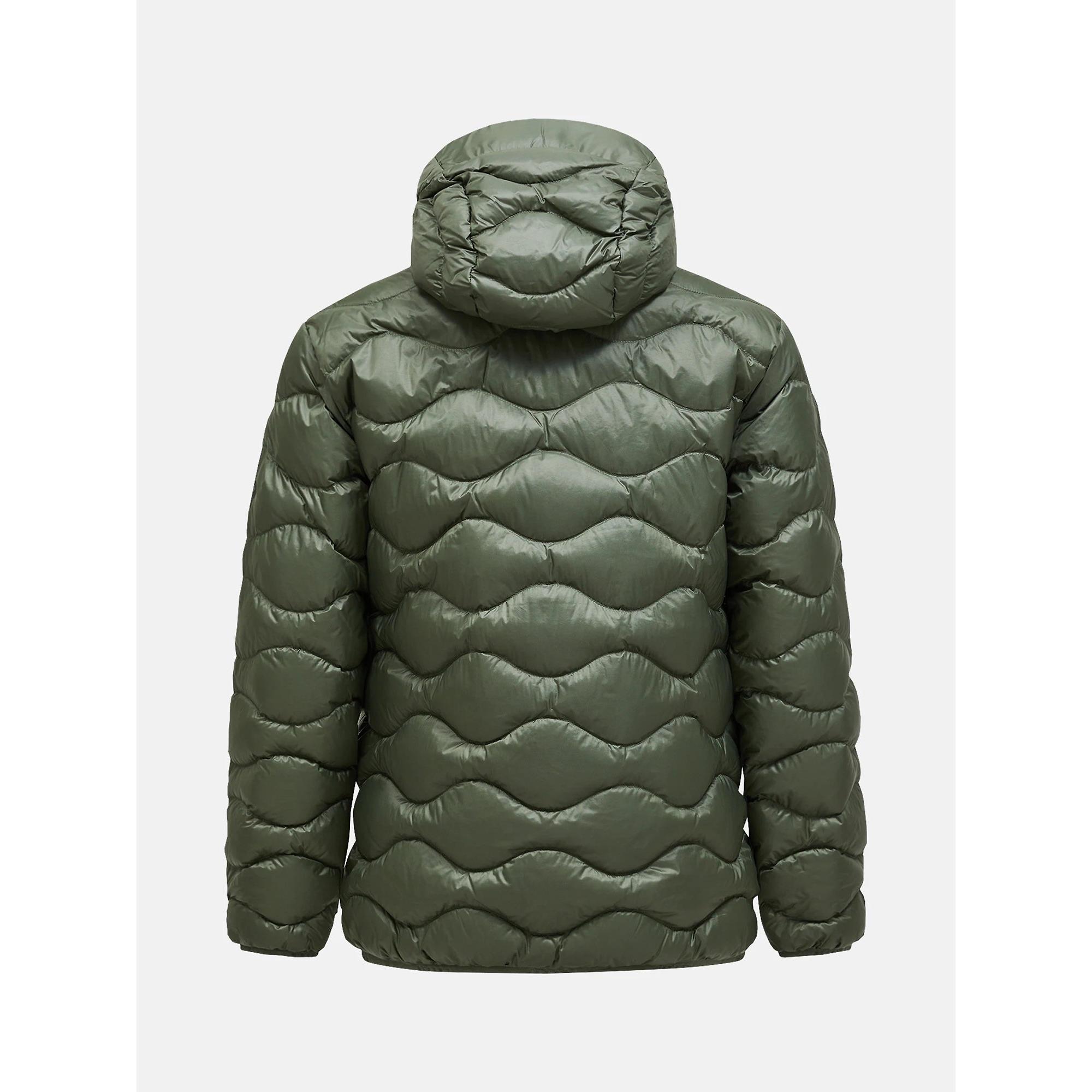 Product image 7 of 8 of Peak Performance Men's Helium Down Hooded Jacket - Pine Needle