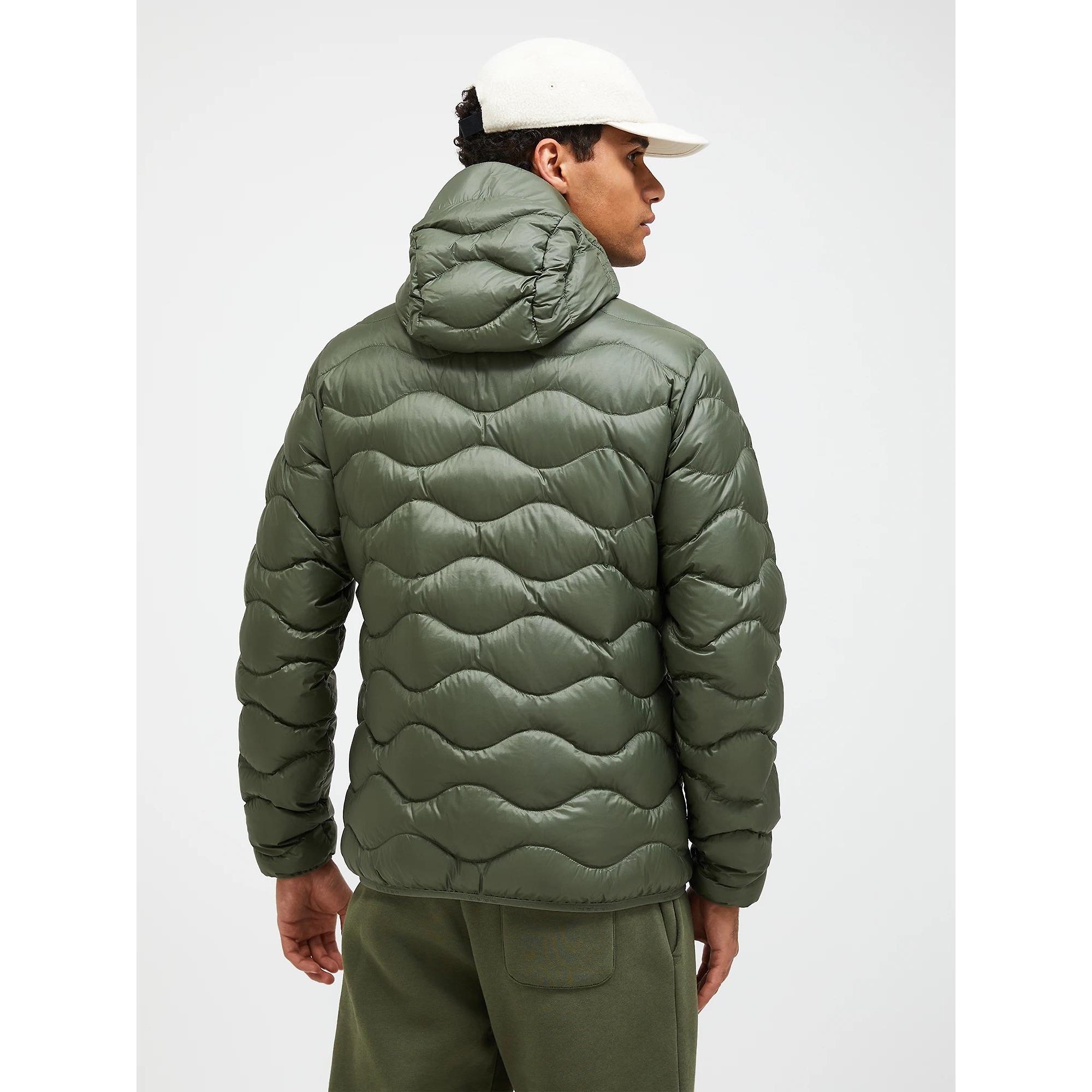 Product image 4 of 8 of Peak Performance Men's Helium Down Hooded Jacket - Pine Needle
