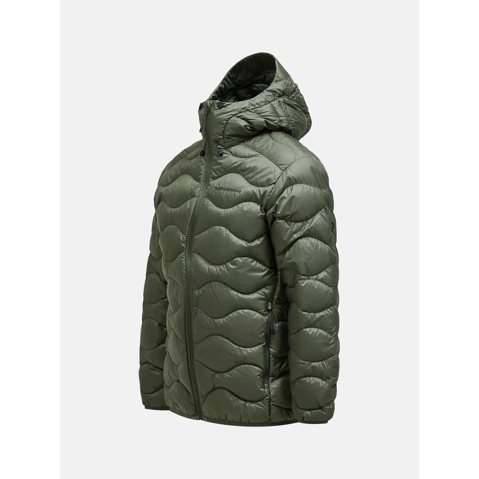 Product image 6 of 8 of Peak Performance Men's Helium Down Hooded Jacket - Pine Needle