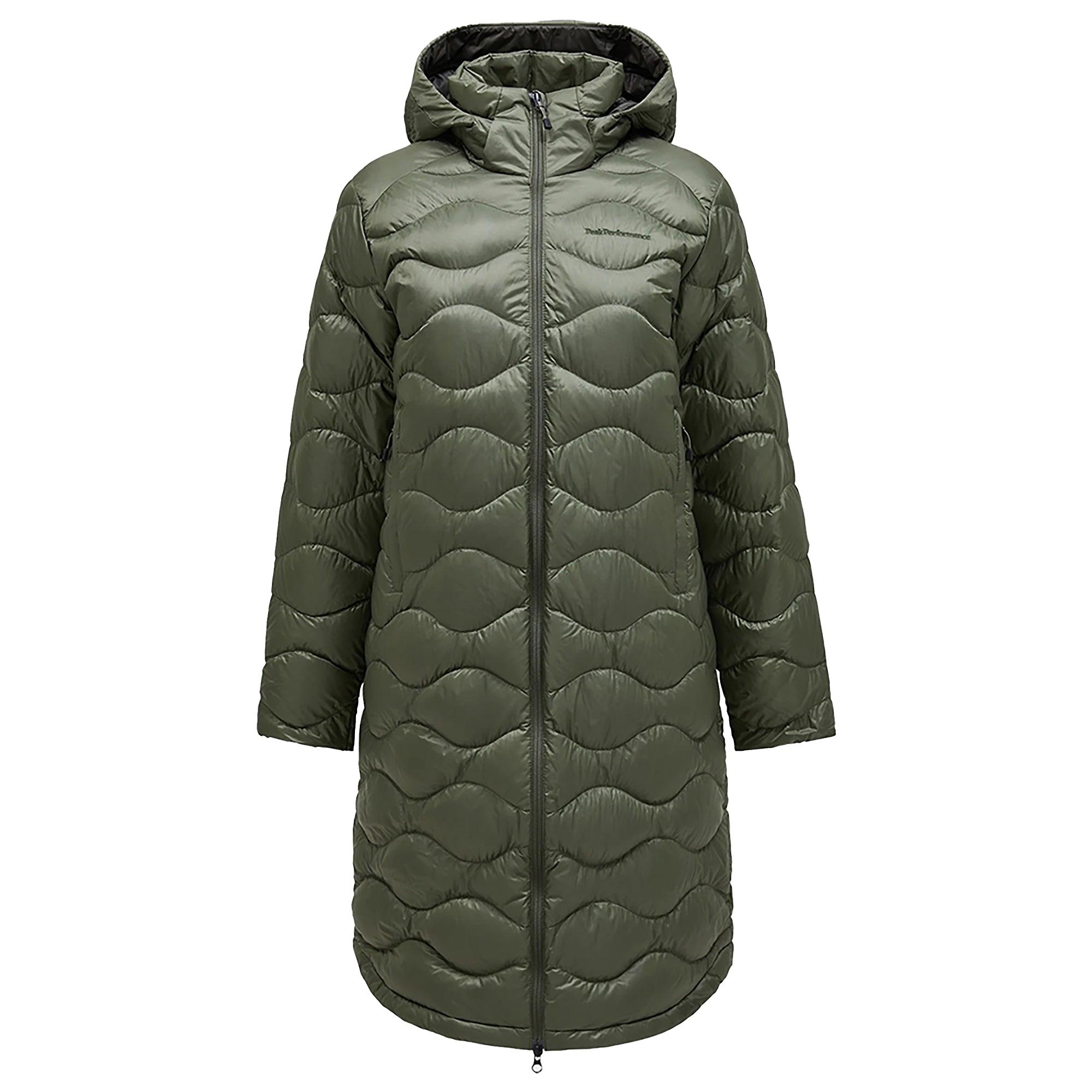 Product image 1 of 10 of Peak Performance Women's Helium Down Coat - Pine Needle/Olive Extreme