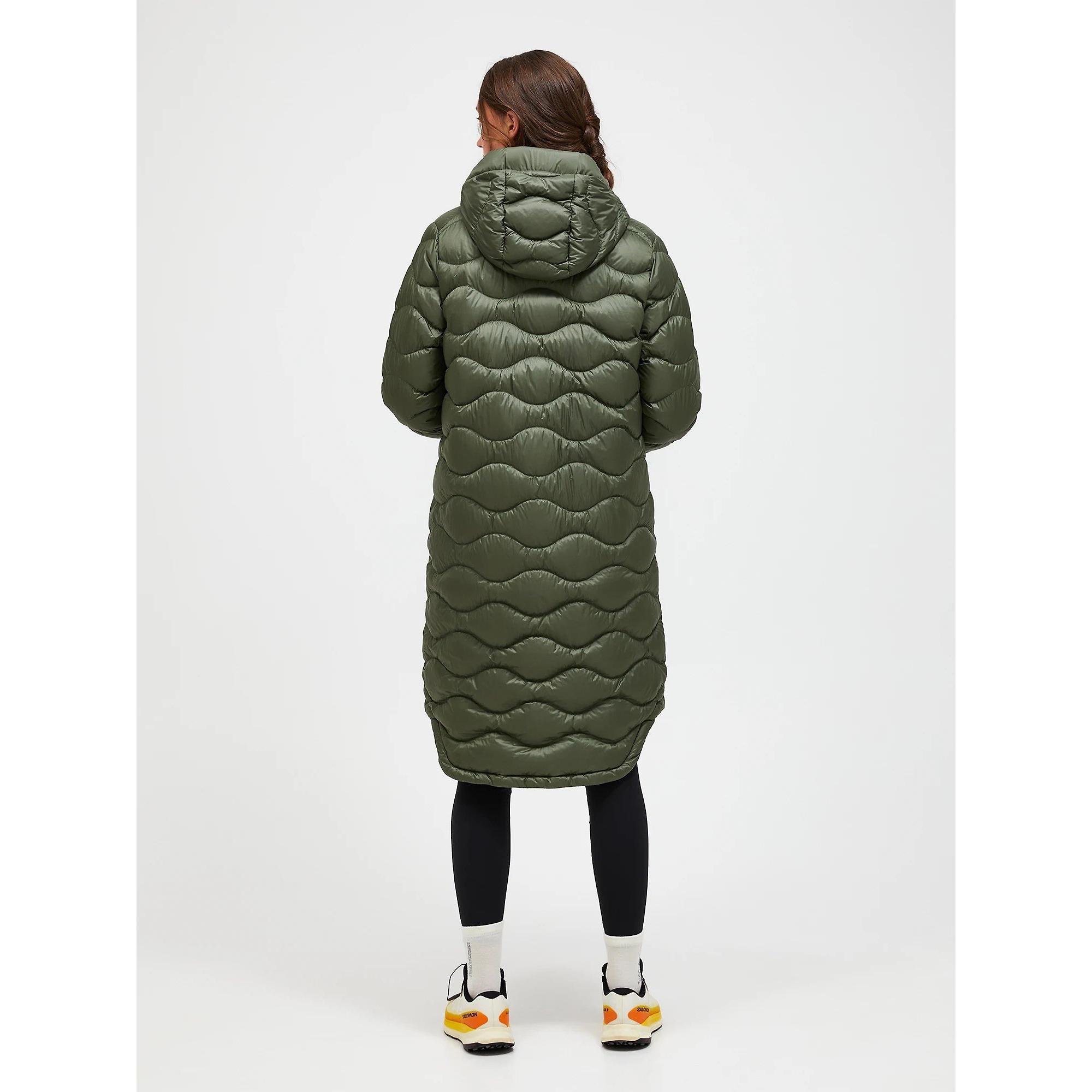 Product image 4 of 10 of Peak Performance Women's Helium Down Coat - Pine Needle/Olive Extreme