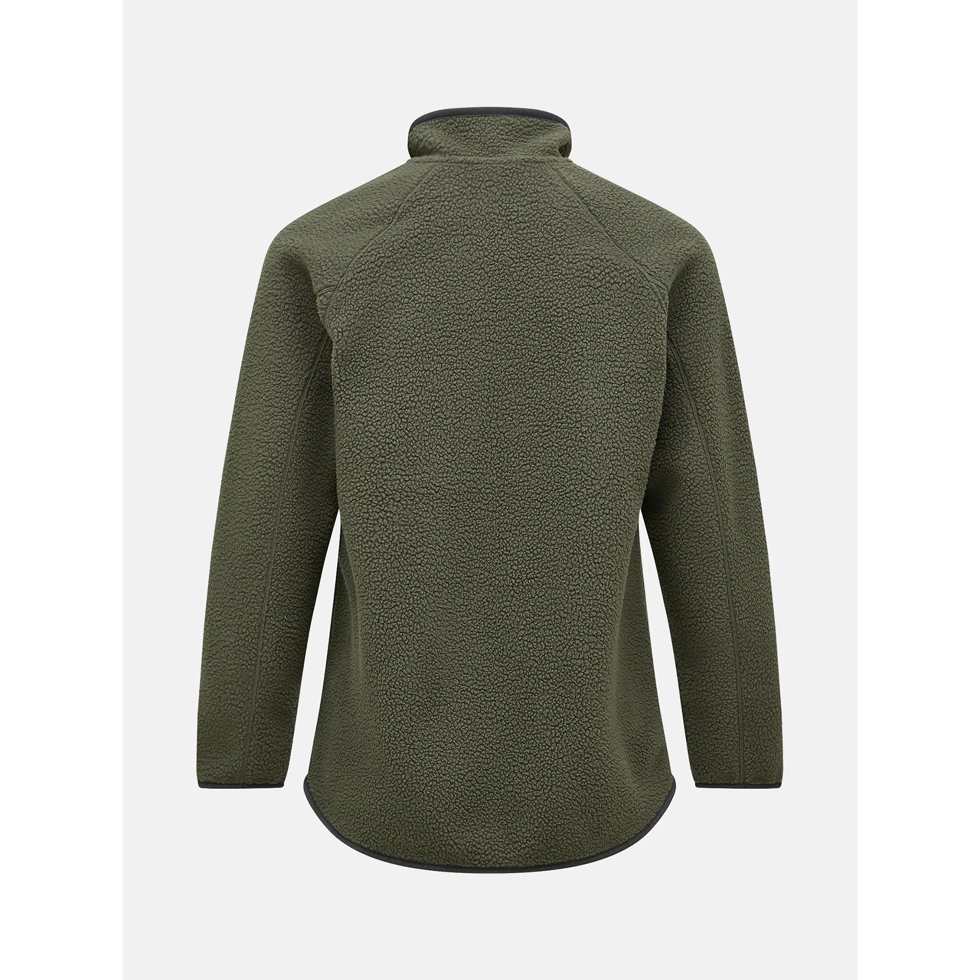 Product image 8 of 9 of Peak Performance Men's Pile Zip Jacket - Pine Needle