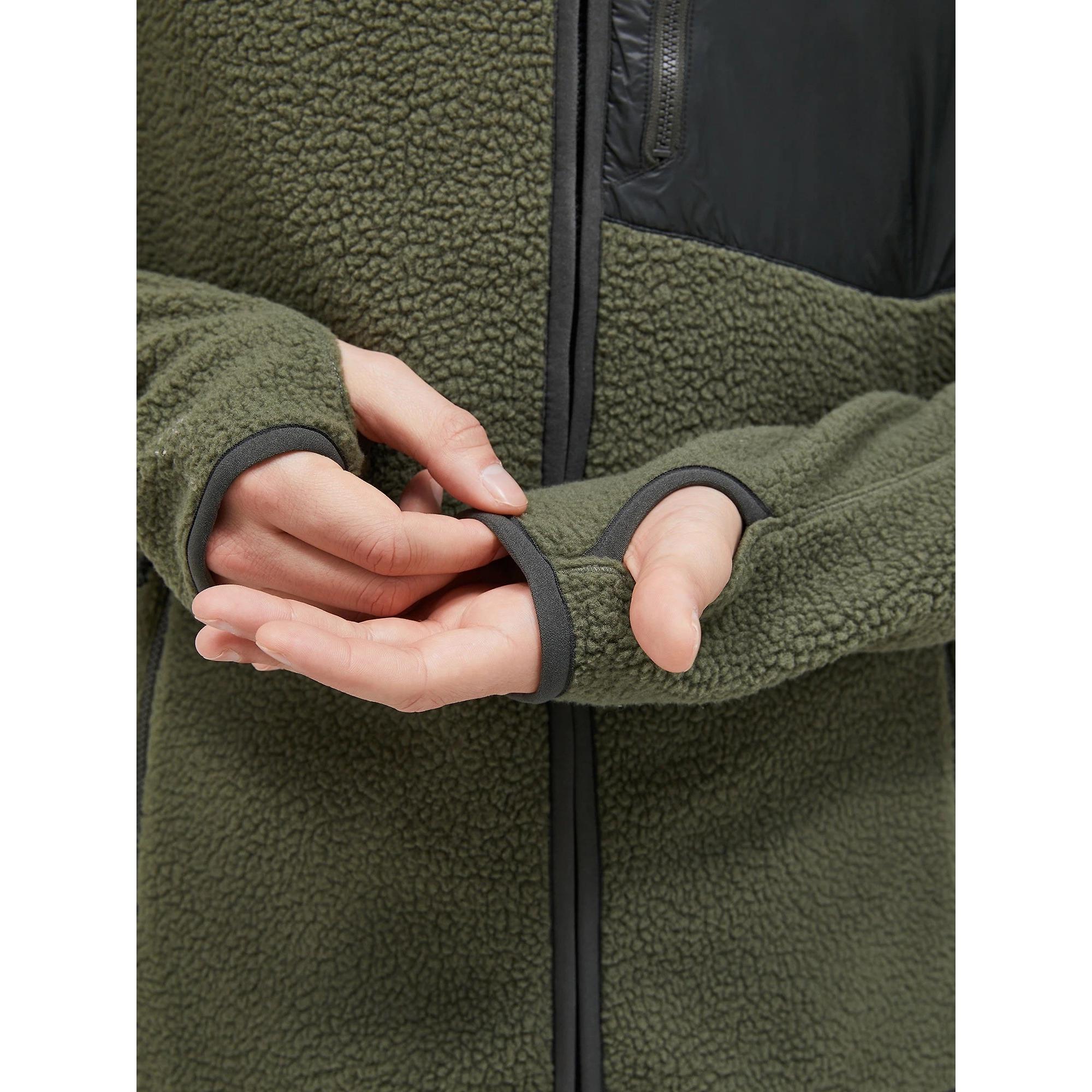 Product image 6 of 9 of Peak Performance Men's Pile Zip Jacket - Pine Needle