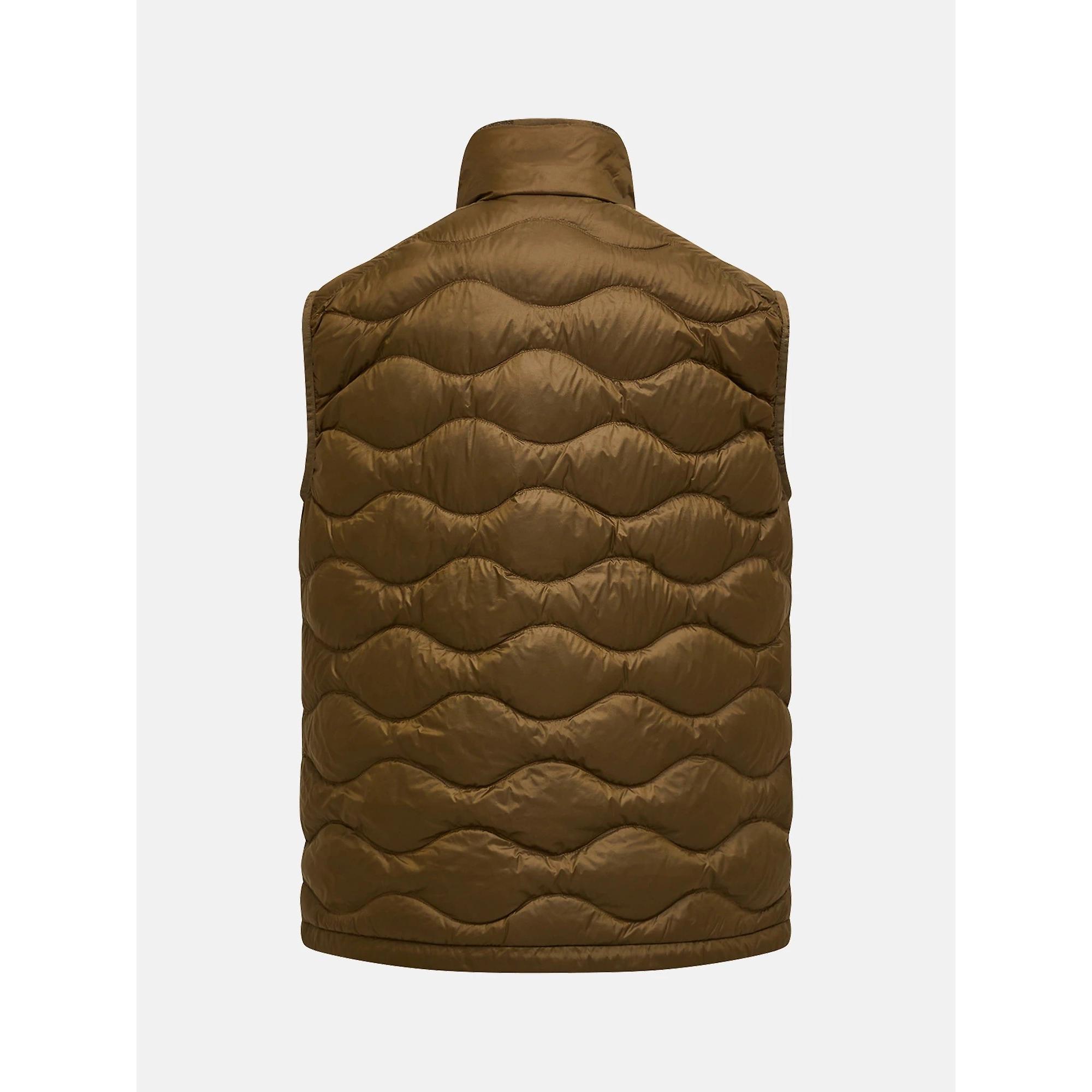 Product image 8 of 9 of Peak Performance Men's Helium Utility Down Vest - Meadow Moss/Sierra Sand