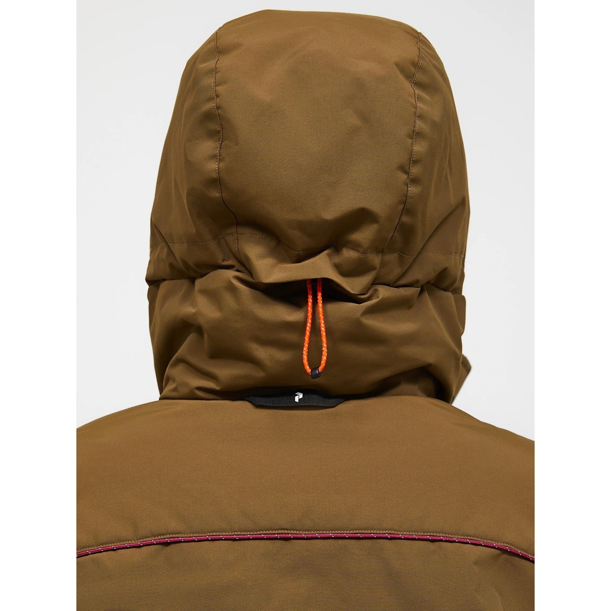 Product image 13 of 13 of Peak Performance Women's Infusion Helium Down Parka - Meadow Moss/Earthy Summit
