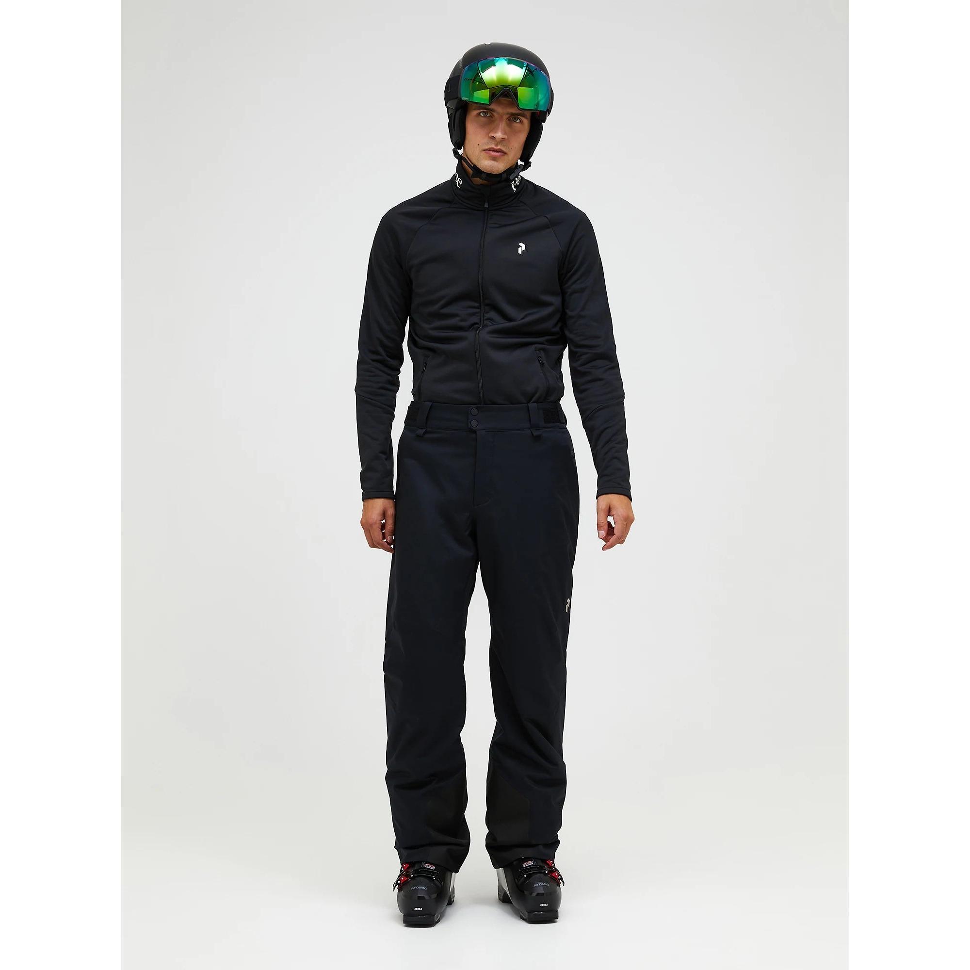 Product image 3 of 10 of Peak Performance Men's Maroon HIPE® 2L Insulated Shell Pants - Black