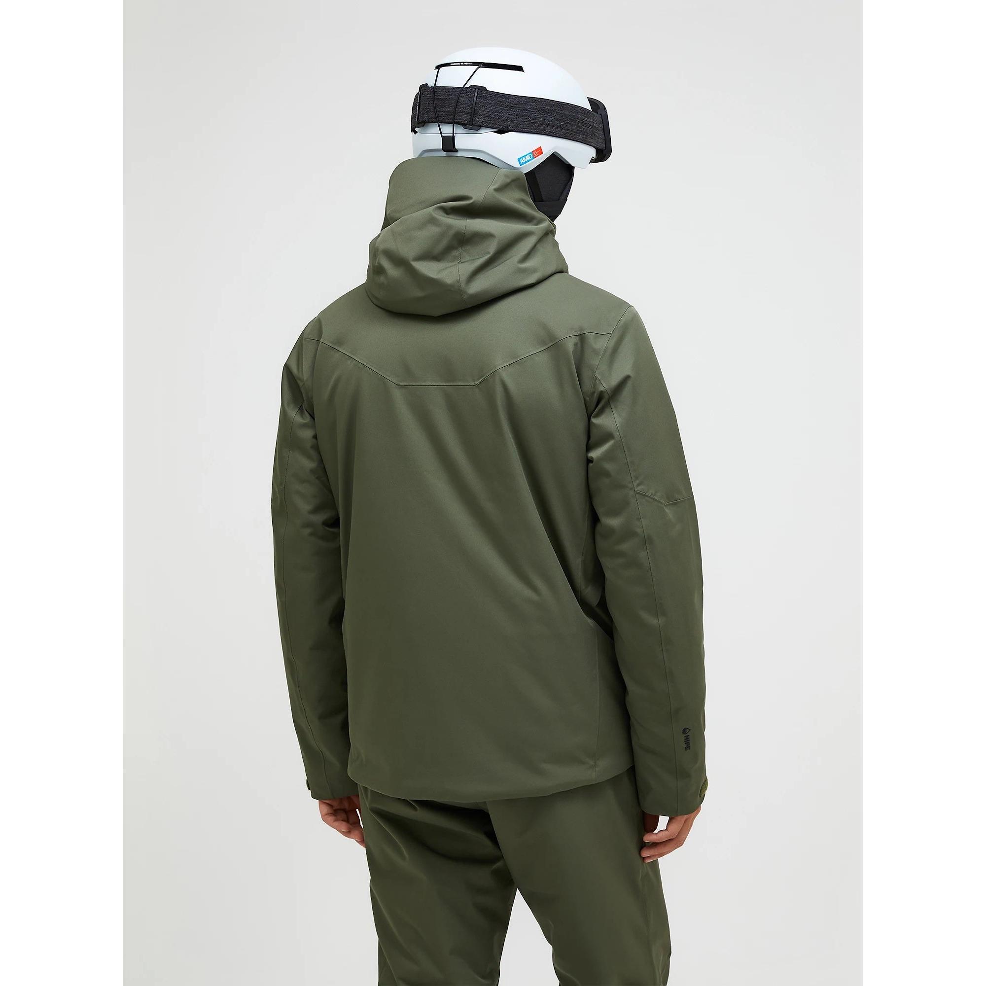 Product image 4 of 12 of Peak Performance Men's Maroon HIPE® 2L Insulated Shell Jacket - Pine Needle