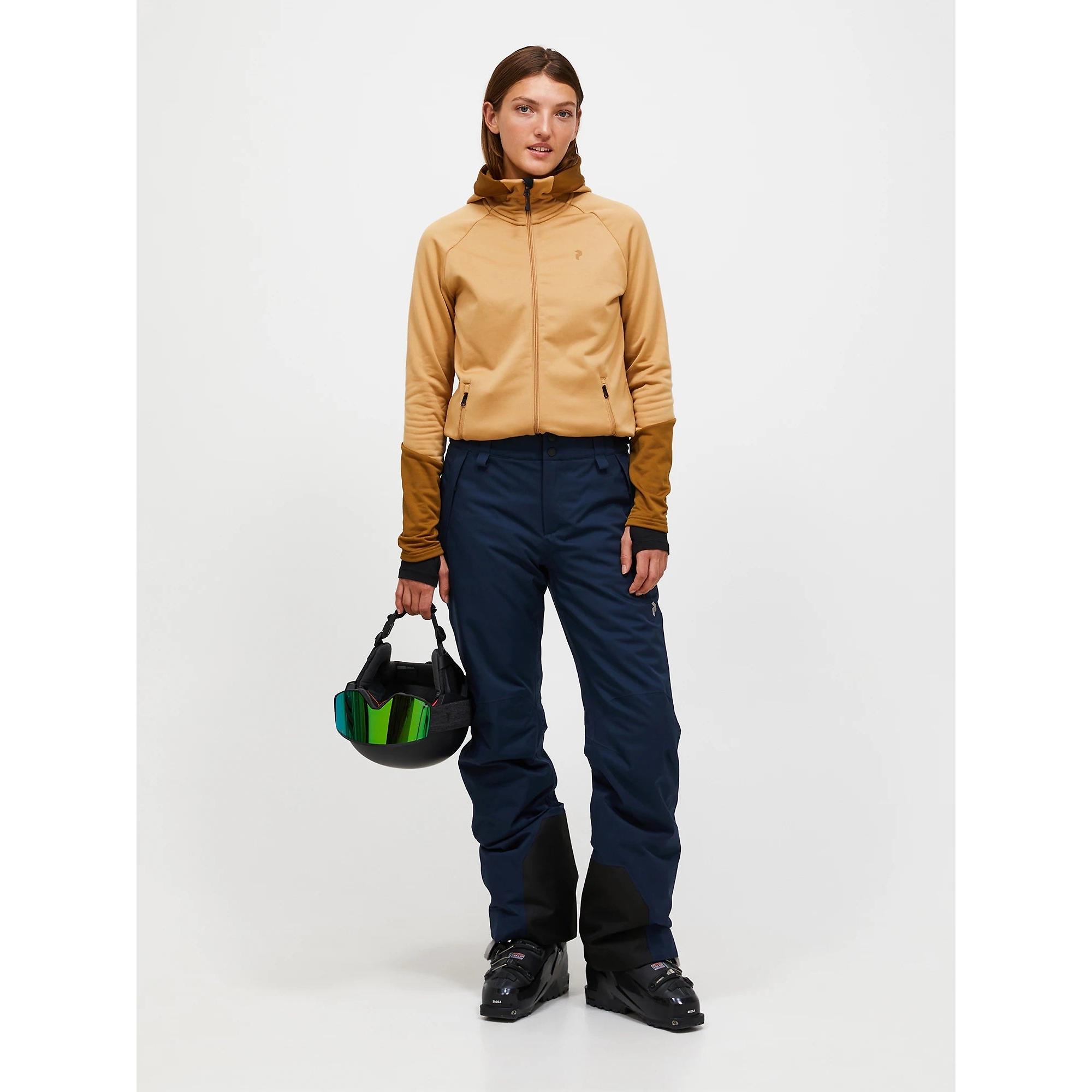 Product image 4 of 10 of Peak Performance Women's Anima HIPE® 2L Insulated Shell Pants - Blue Shadow