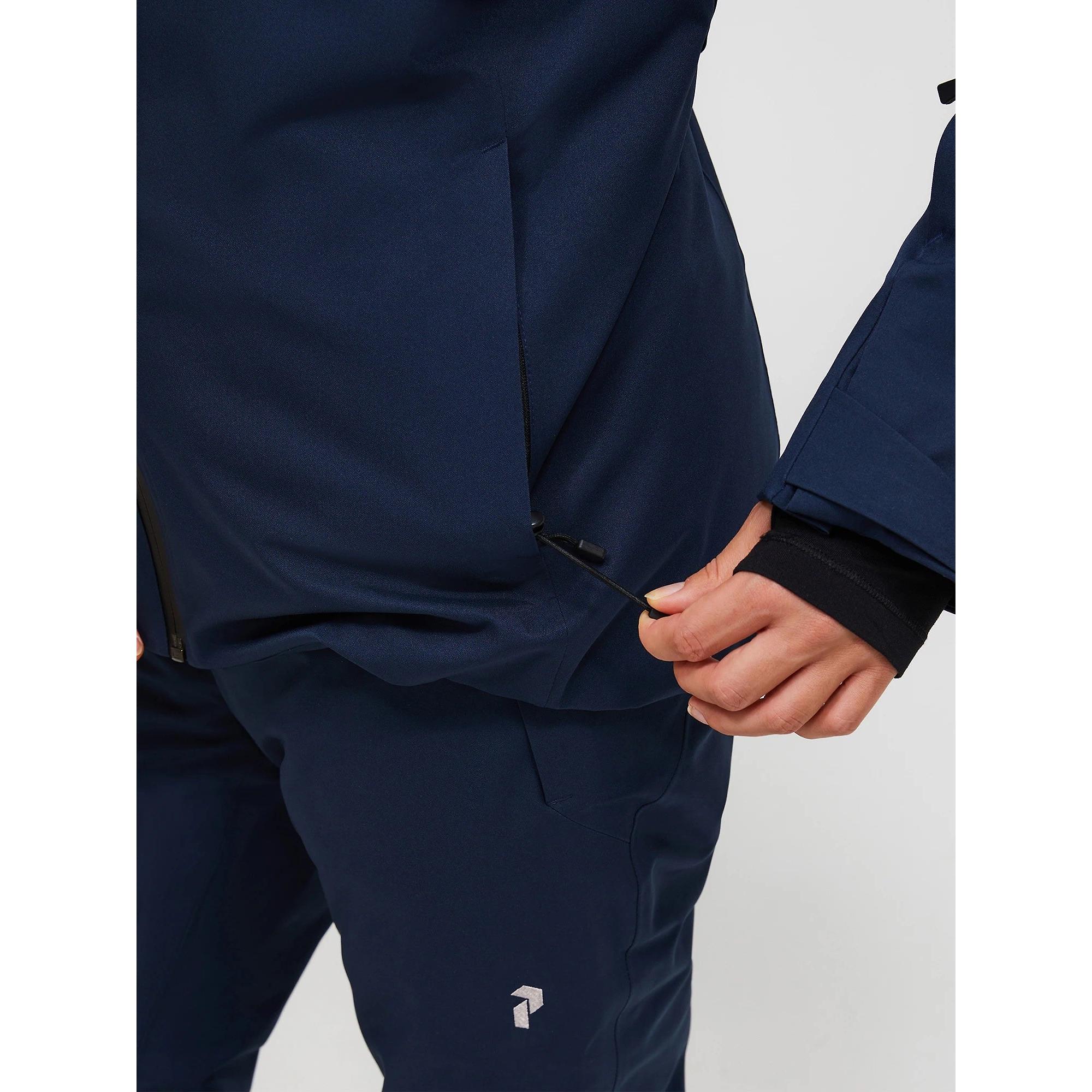 Product image 8 of 11 of Peak Performance Women's Anima HIPE® 2L Insulated Shell Jacket - Blue Shadow