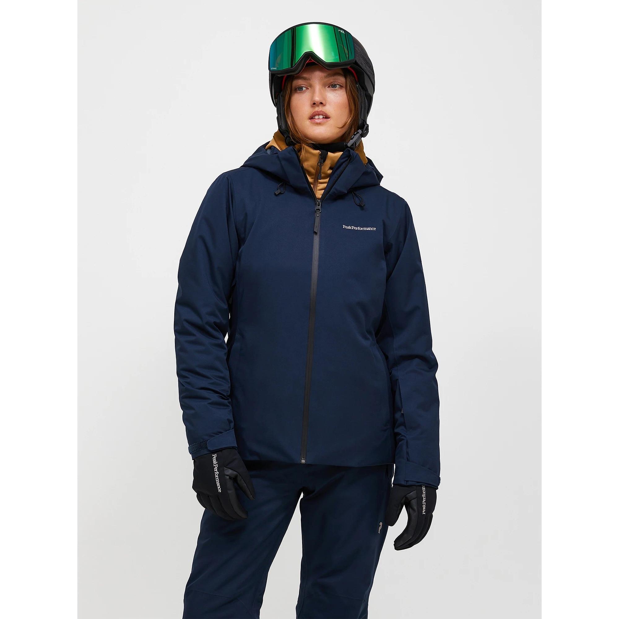Product image 2 of 11 of Peak Performance Women's Anima HIPE® 2L Insulated Shell Jacket - Blue Shadow