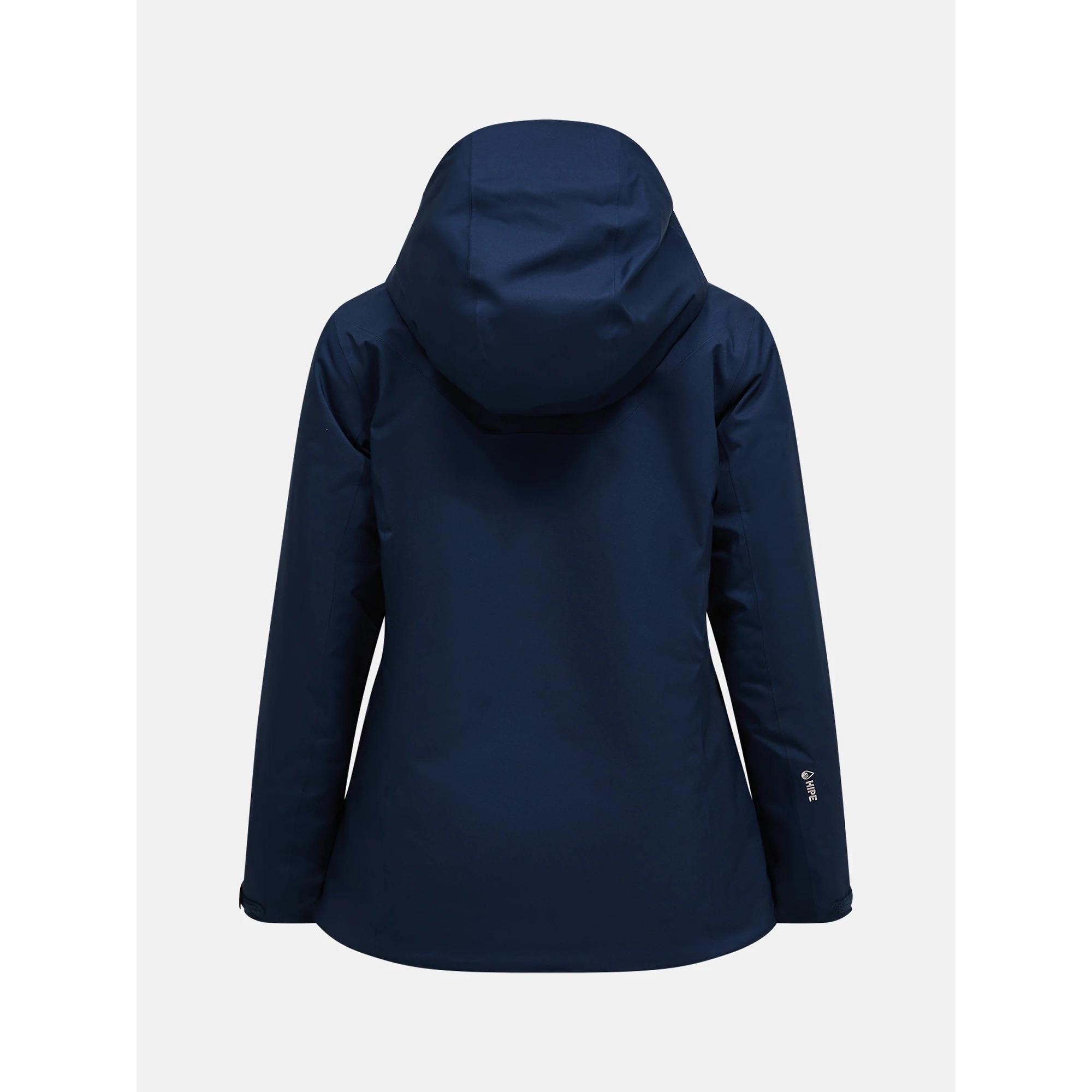 Product image 10 of 11 of Peak Performance Women's Anima HIPE® 2L Insulated Shell Jacket - Blue Shadow