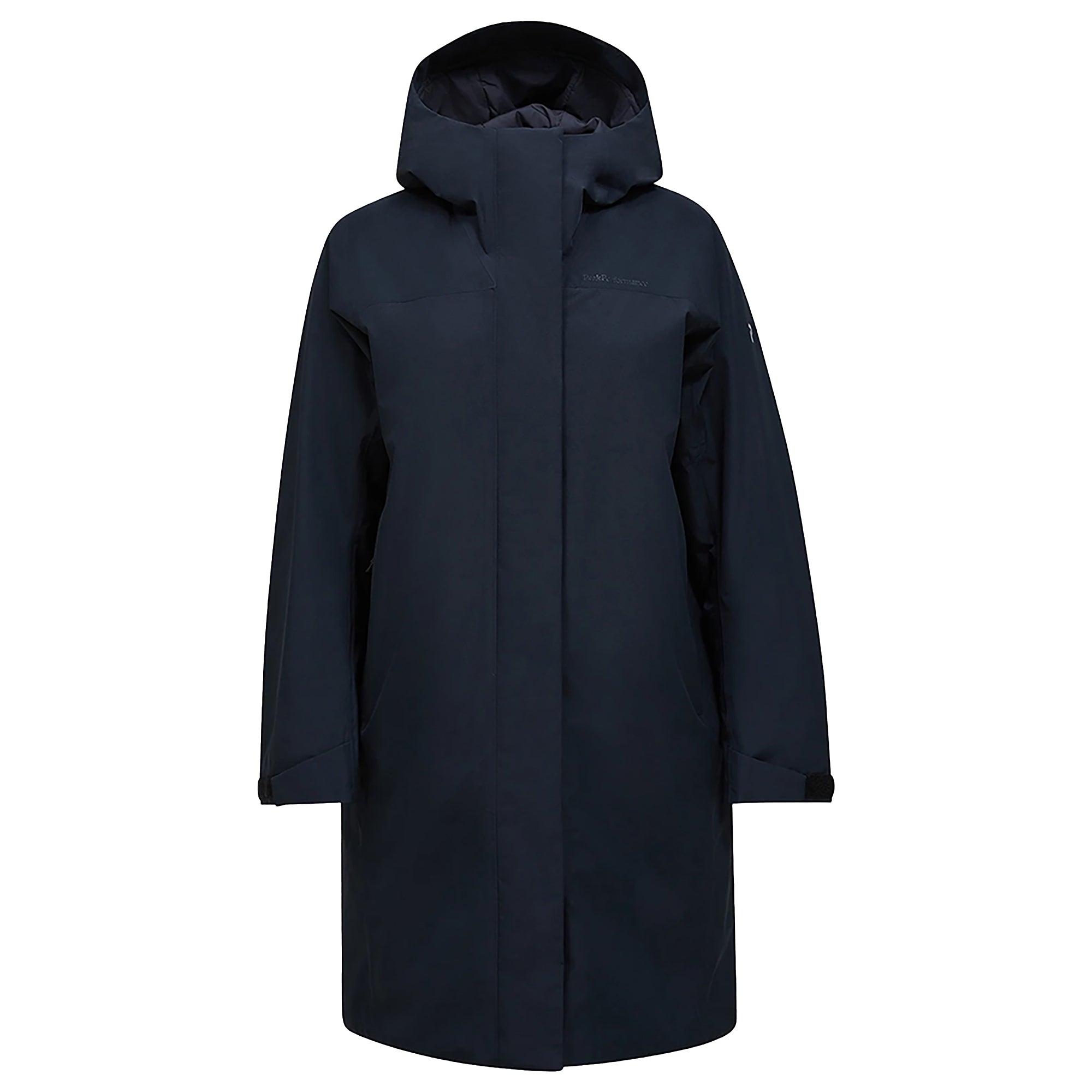 Product image 1 of 10 of Peak Performance Women's Treeline HIPE® 2L Insulated Shell Parka - Black