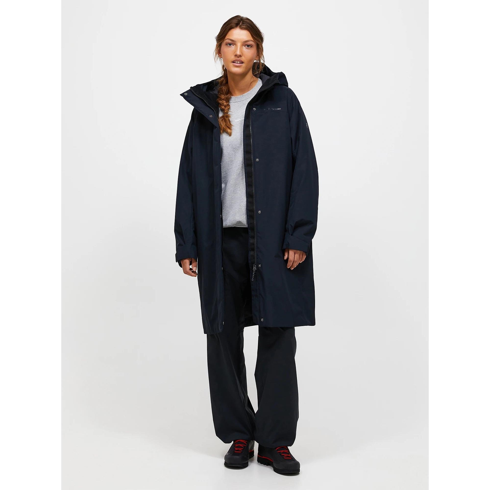 Product image 3 of 10 of Peak Performance Women's Treeline HIPE® 2L Insulated Shell Parka - Black