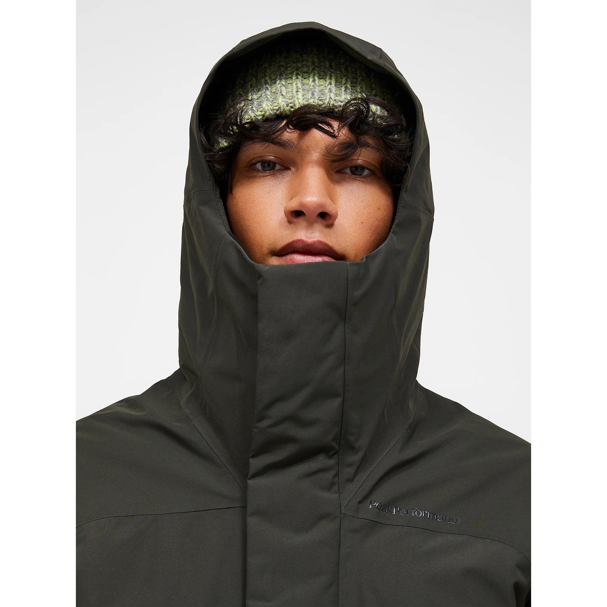 Product image 6 of 10 of Peak Performance Men's Treeline HIPE® 2L Insulated Shell Parka - Olive Extreme