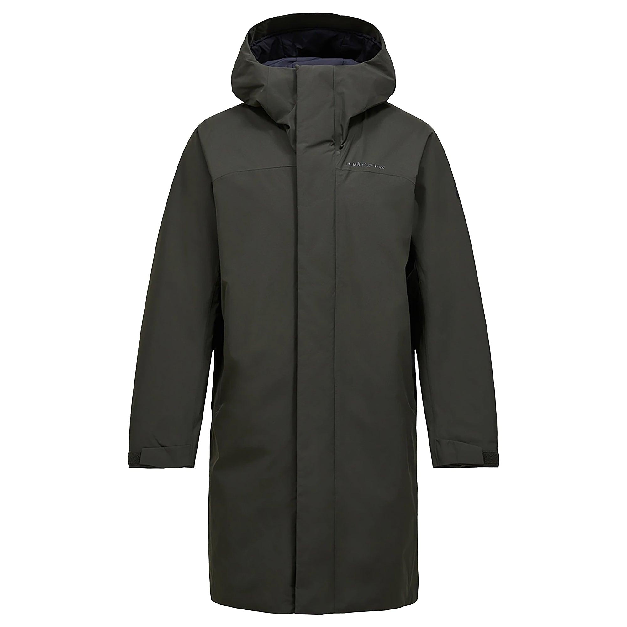 Product image 1 of 10 of Peak Performance Men's Treeline HIPE® 2L Insulated Shell Parka - Olive Extreme
