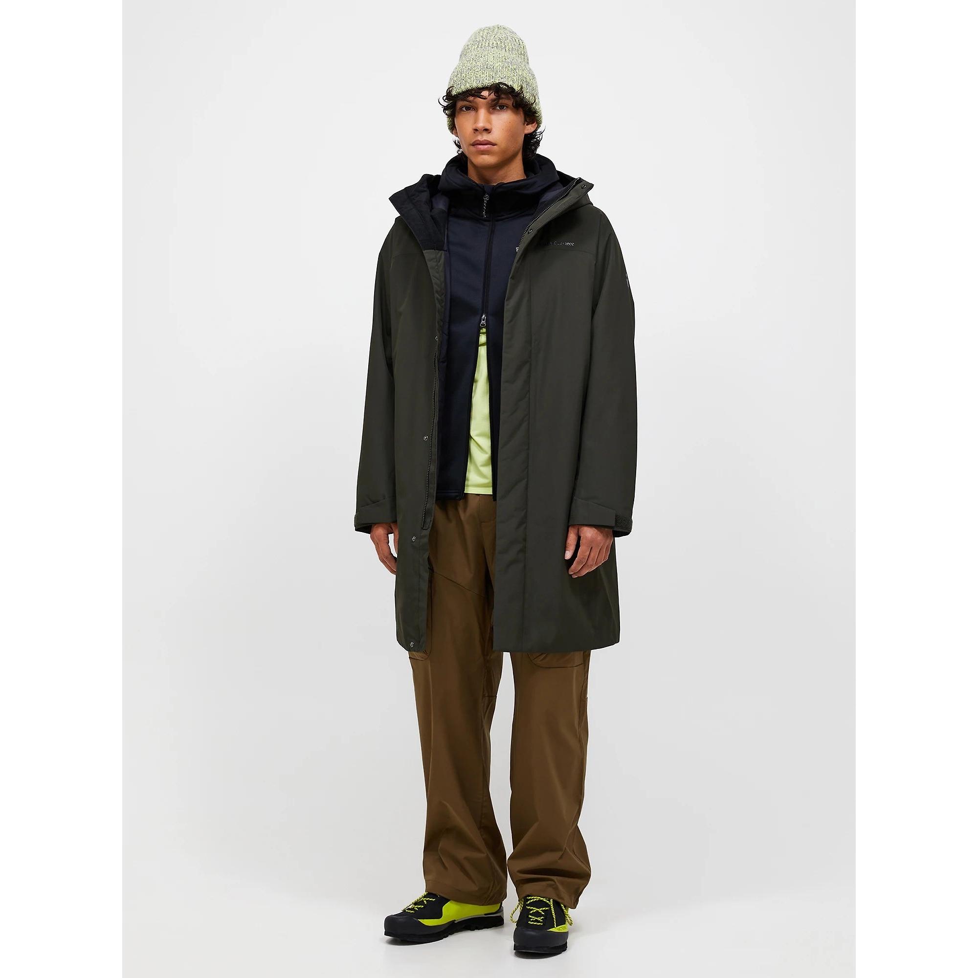 Product image 3 of 10 of Peak Performance Men's Treeline HIPE® 2L Insulated Shell Parka - Olive Extreme