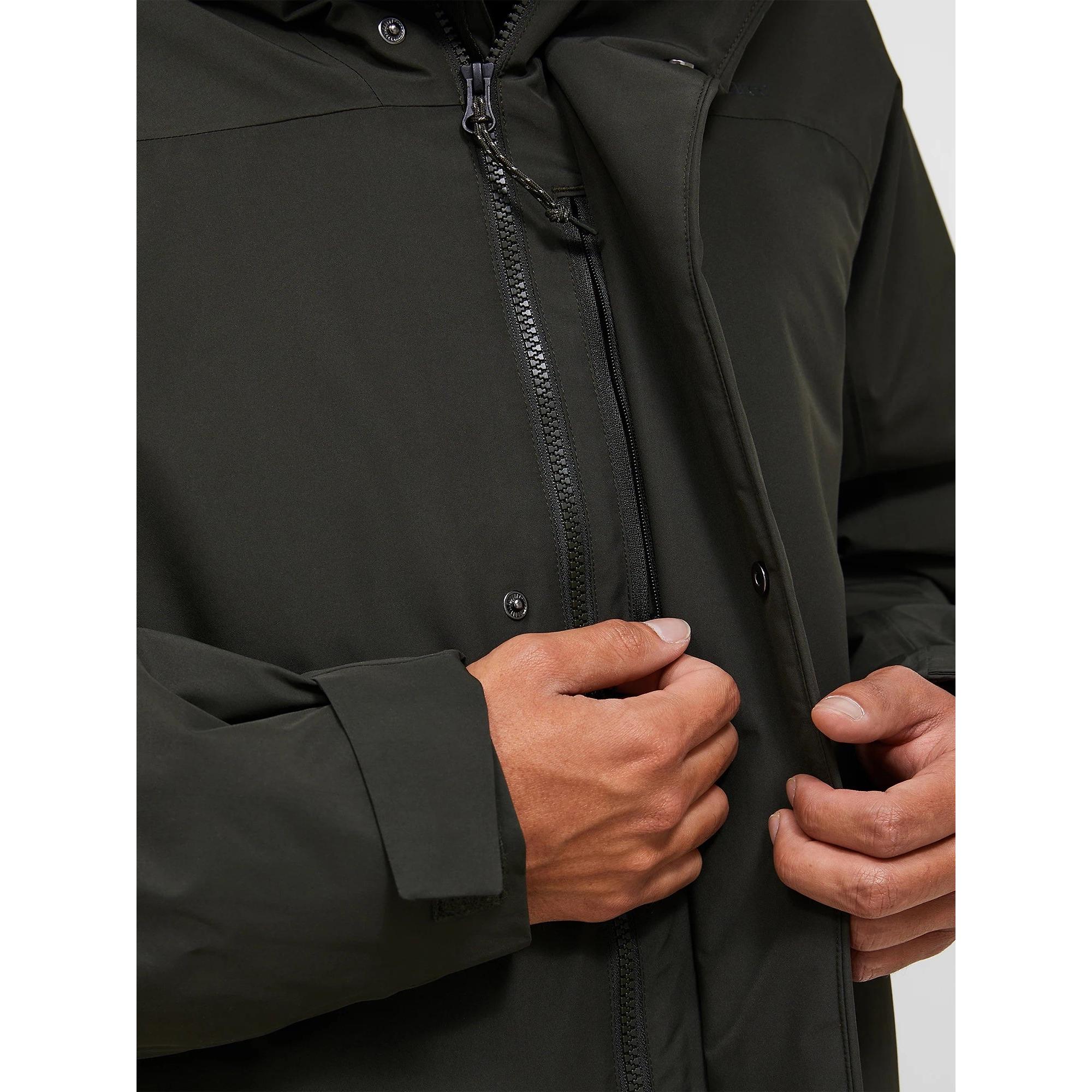 Product image 7 of 10 of Peak Performance Men's Treeline HIPE® 2L Insulated Shell Parka - Olive Extreme