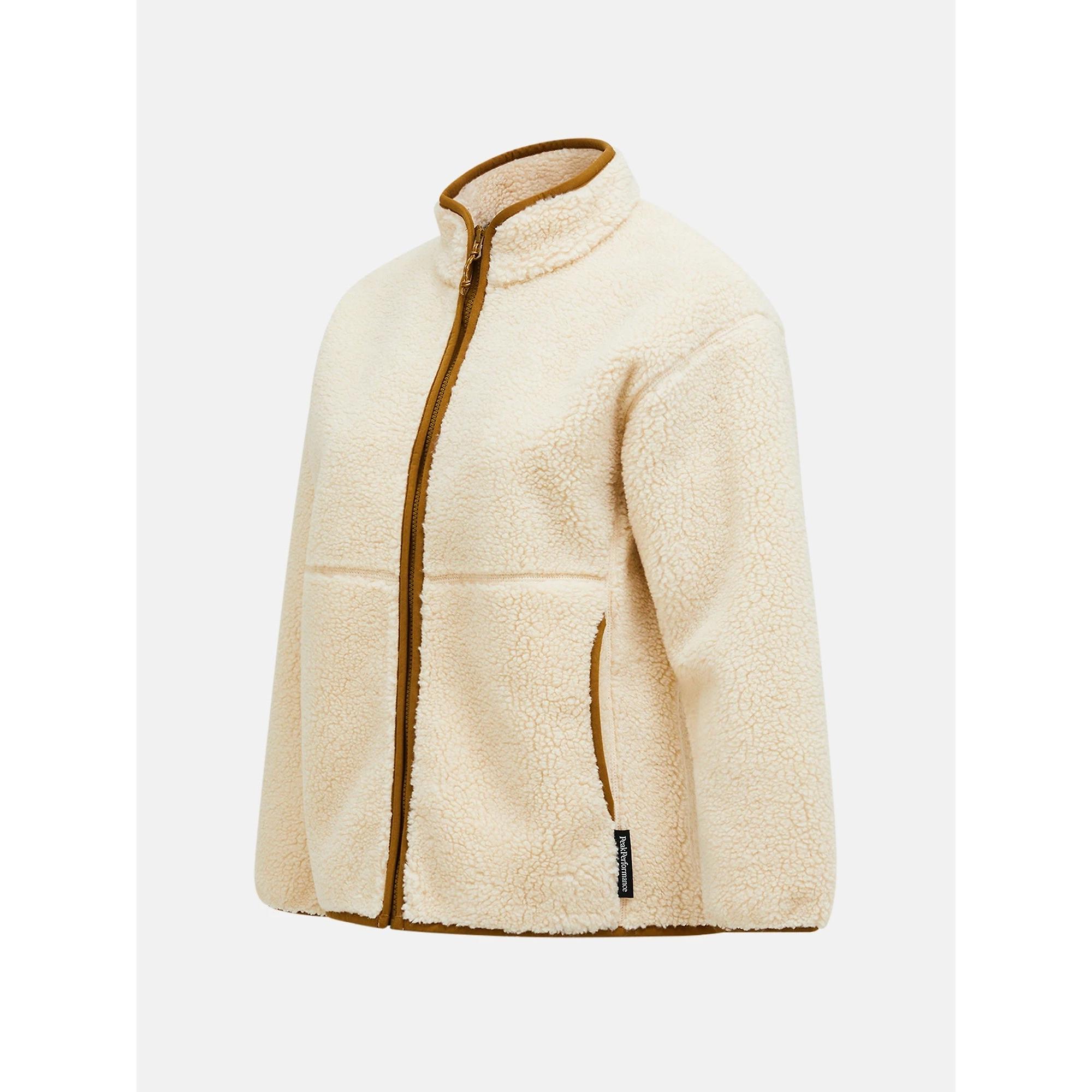 Product image 5 of 7 of Peak Performance Women's Solid Pile Jacket - Sand Fog