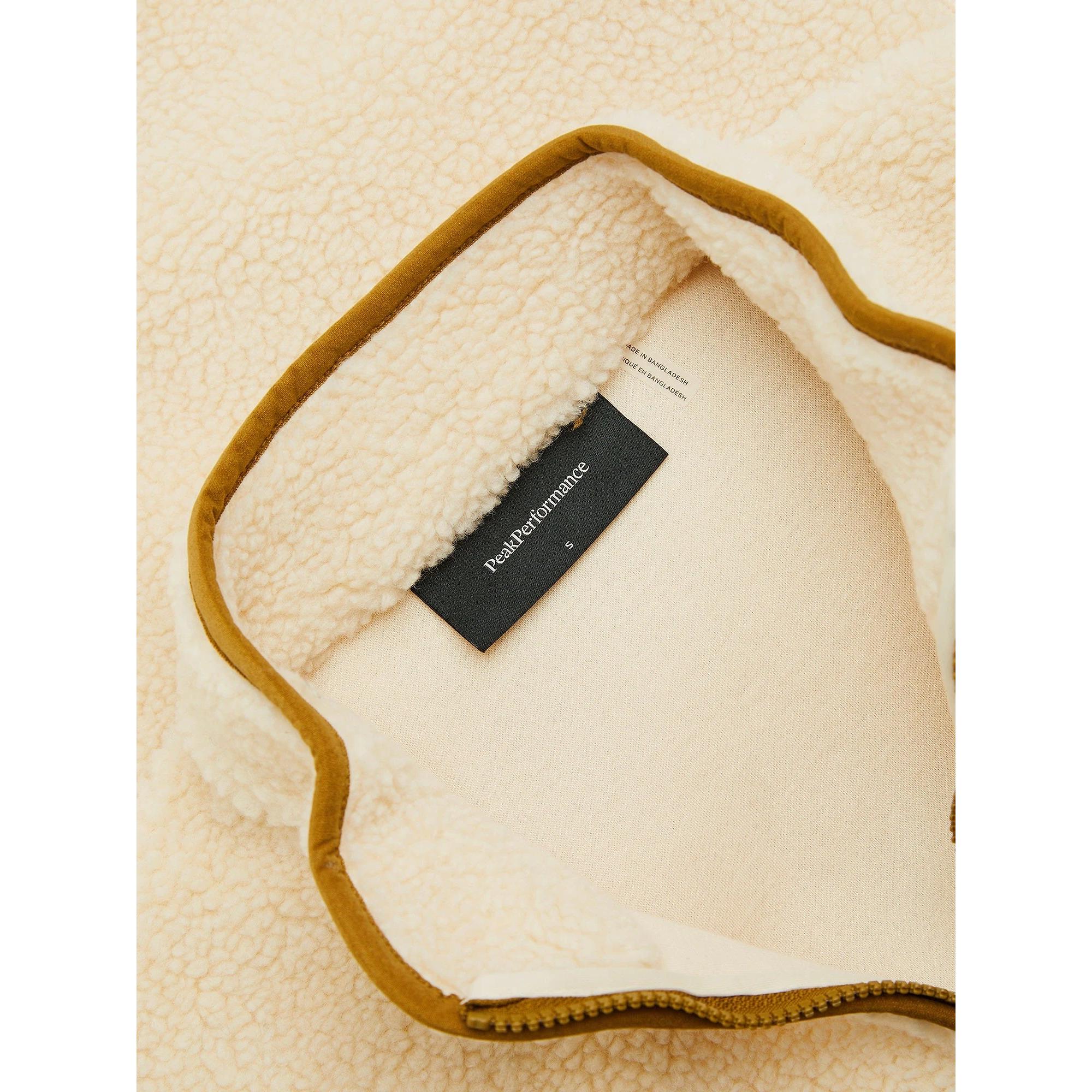 Product image 7 of 7 of Peak Performance Women's Solid Pile Jacket - Sand Fog