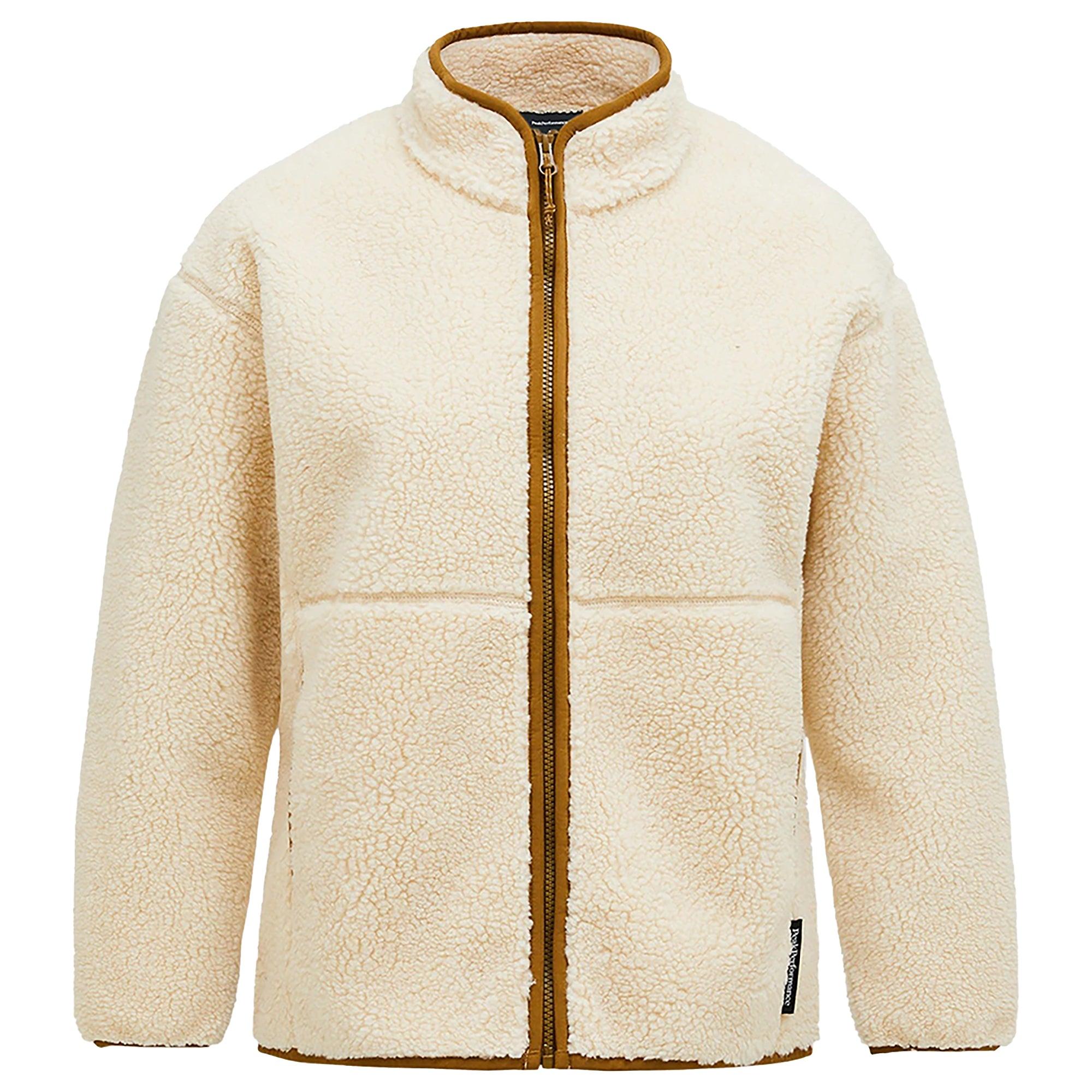 Product image 1 of 7 of Peak Performance Women's Solid Pile Jacket - Sand Fog