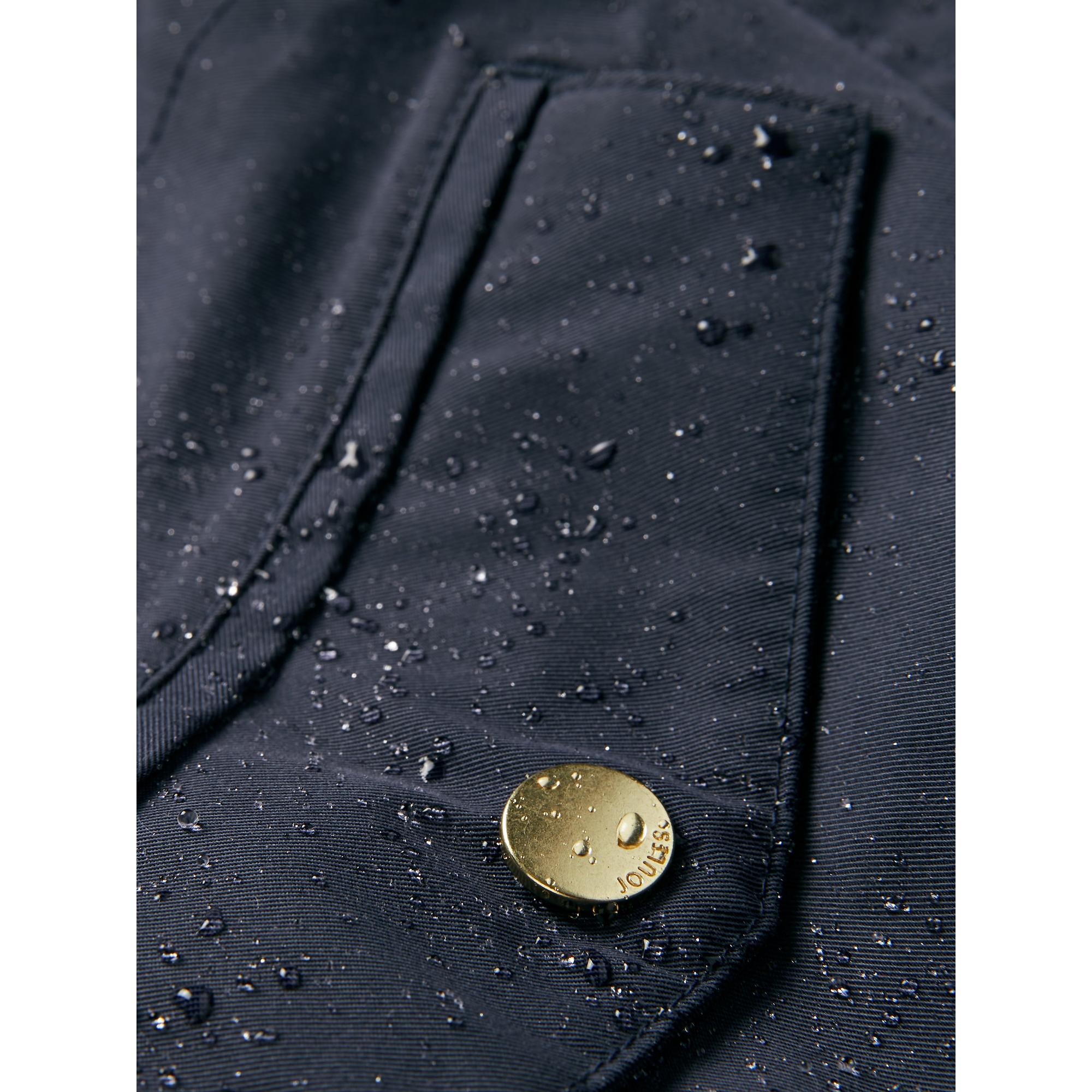 Product image 8 of 8 of Joules Women's Portwell Waterproof Raincoat - Navy Blue