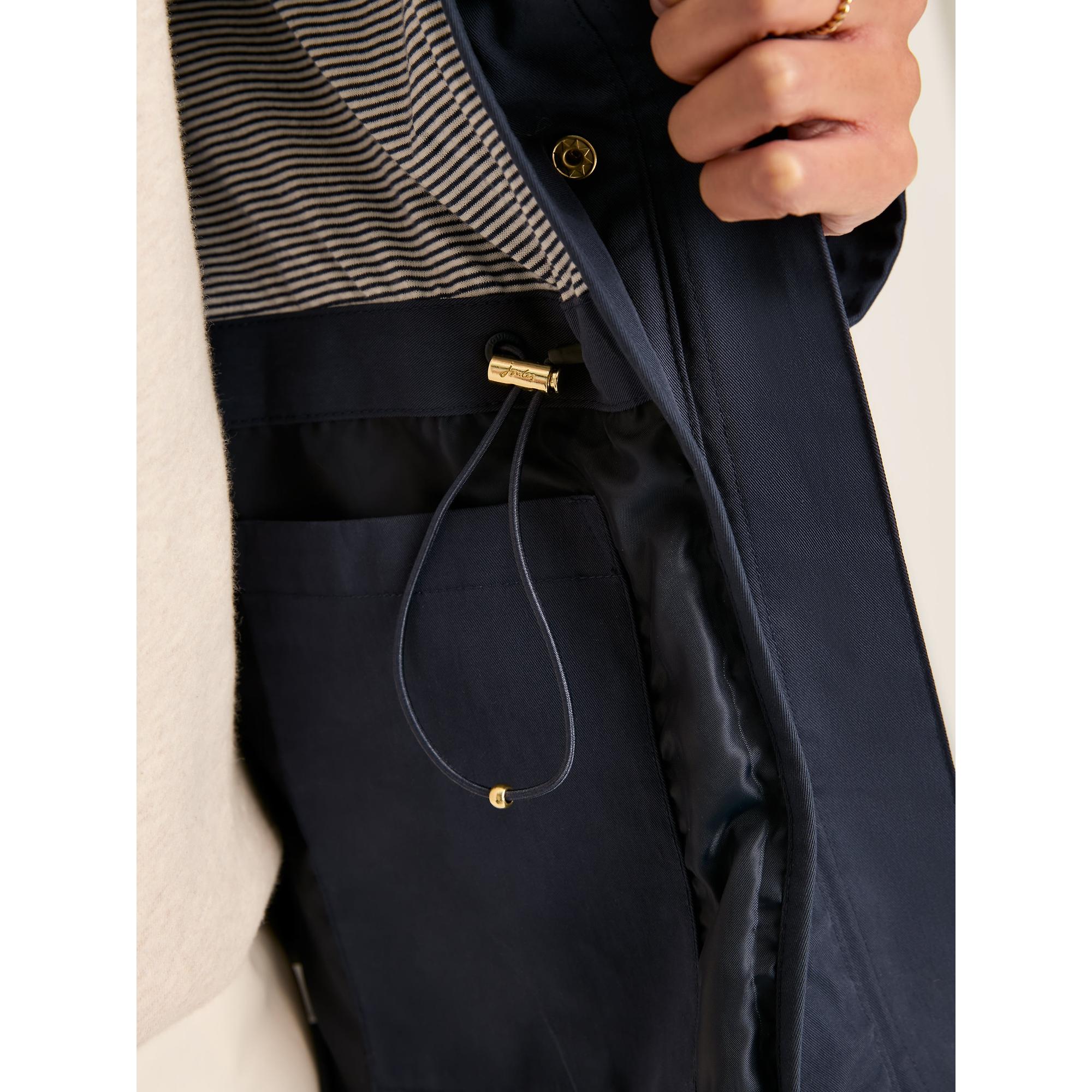 Product image 7 of 8 of Joules Women's Portwell Waterproof Raincoat - Navy Blue