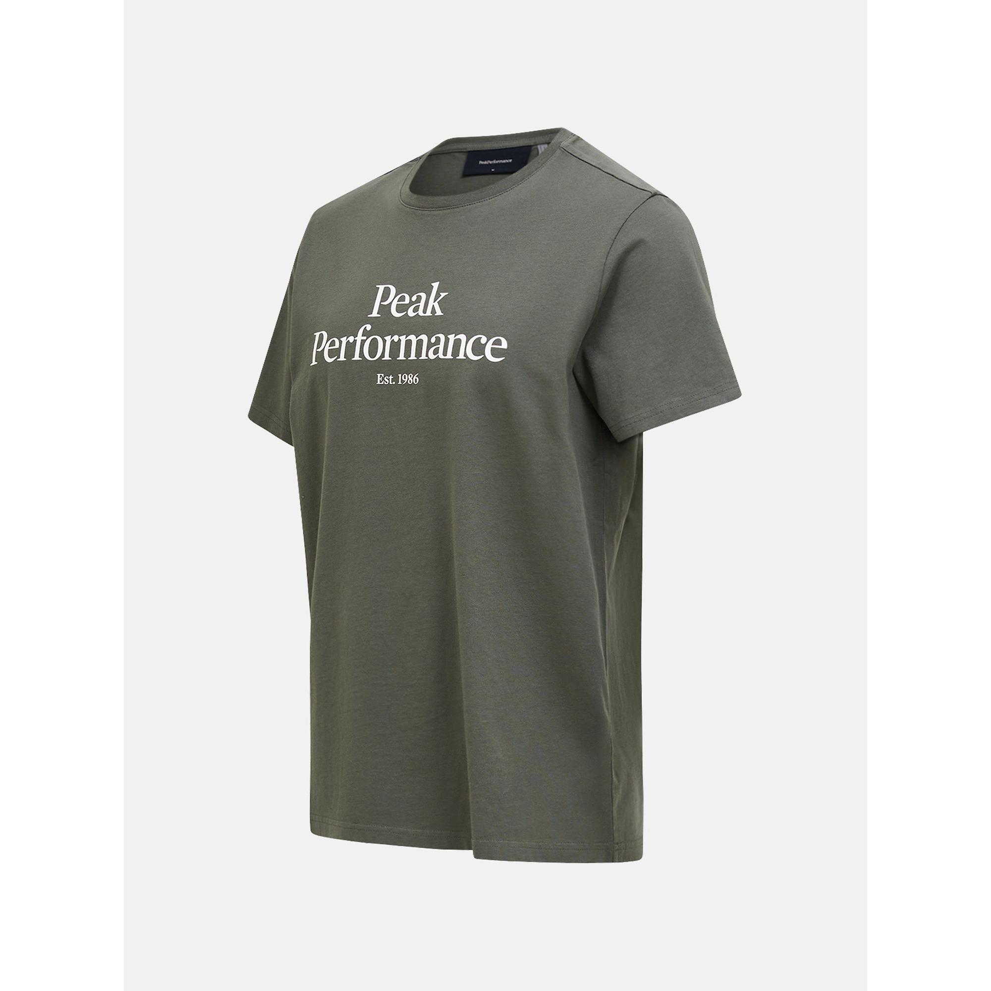 Product image 3 of 4 of Peak Performance Men's Original Tee - Pine Needle/ Off White