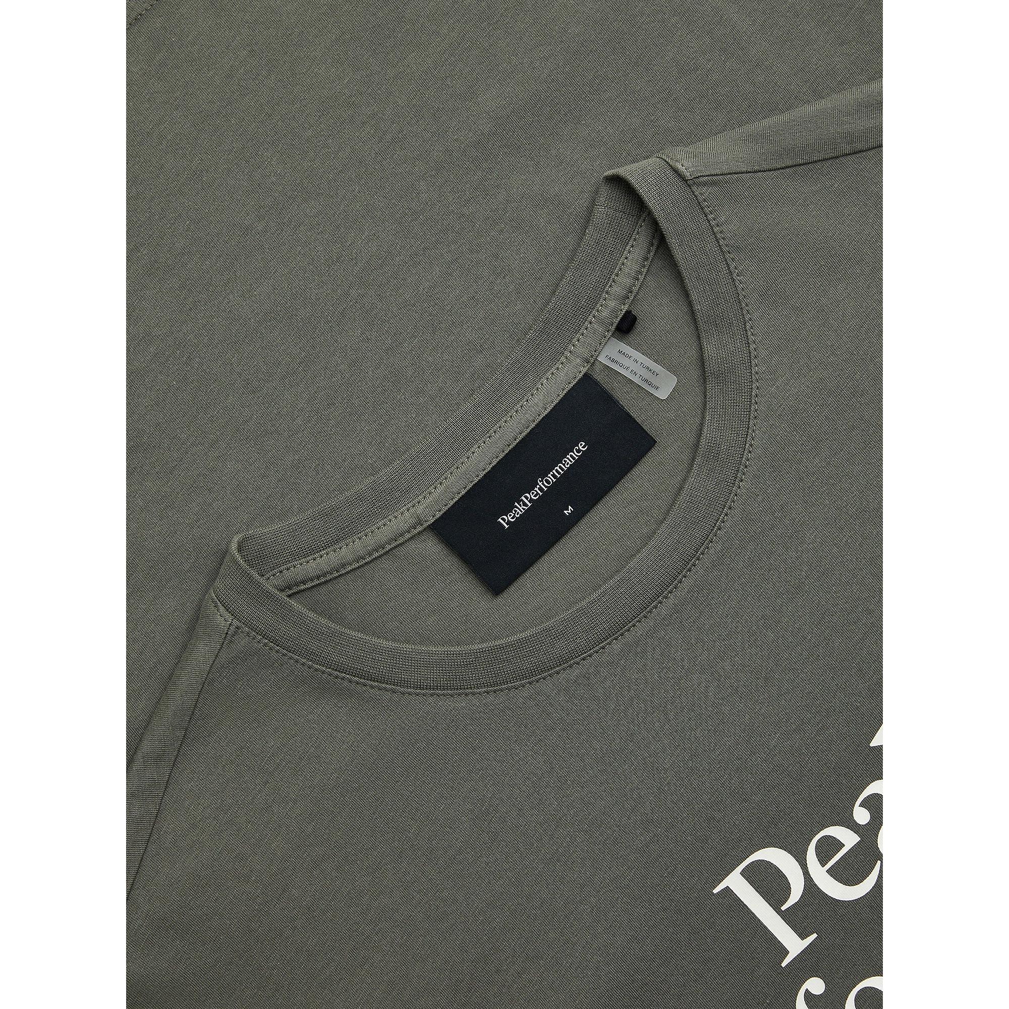 Product image 4 of 4 of Peak Performance Men's Original Tee - Pine Needle/ Off White