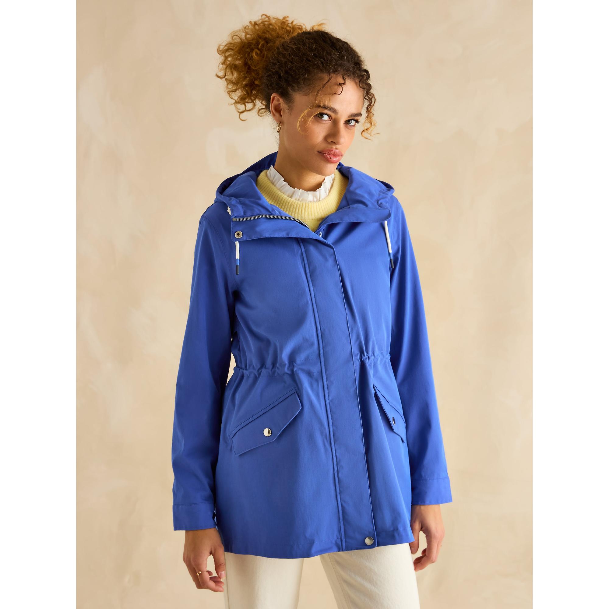 Product image 2 of 7 of Joules Women's Portwell Waterproof Raincoat - Blue