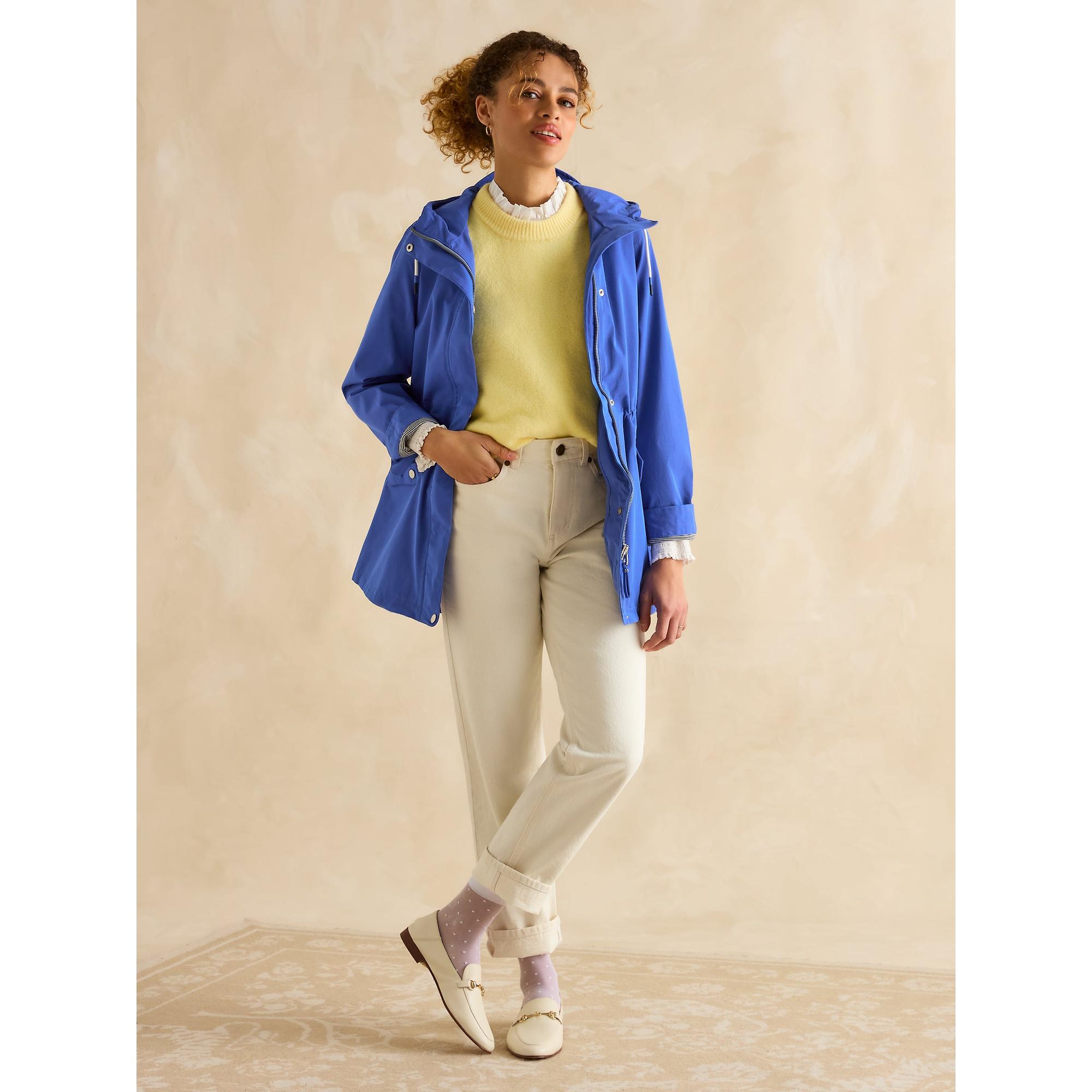 Product image 5 of 7 of Joules Women's Portwell Waterproof Raincoat - Blue