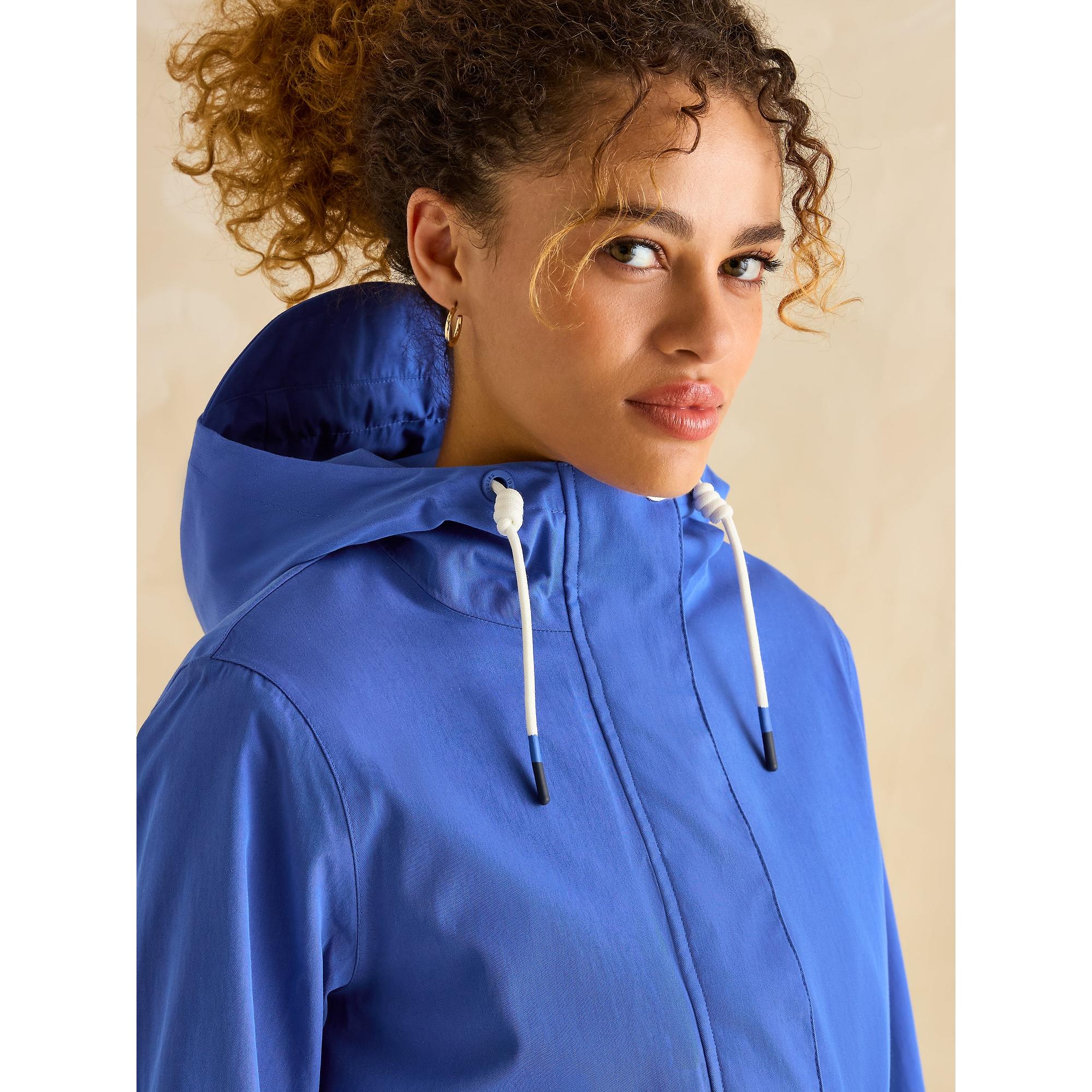 Product image 6 of 7 of Joules Women's Portwell Waterproof Raincoat - Blue