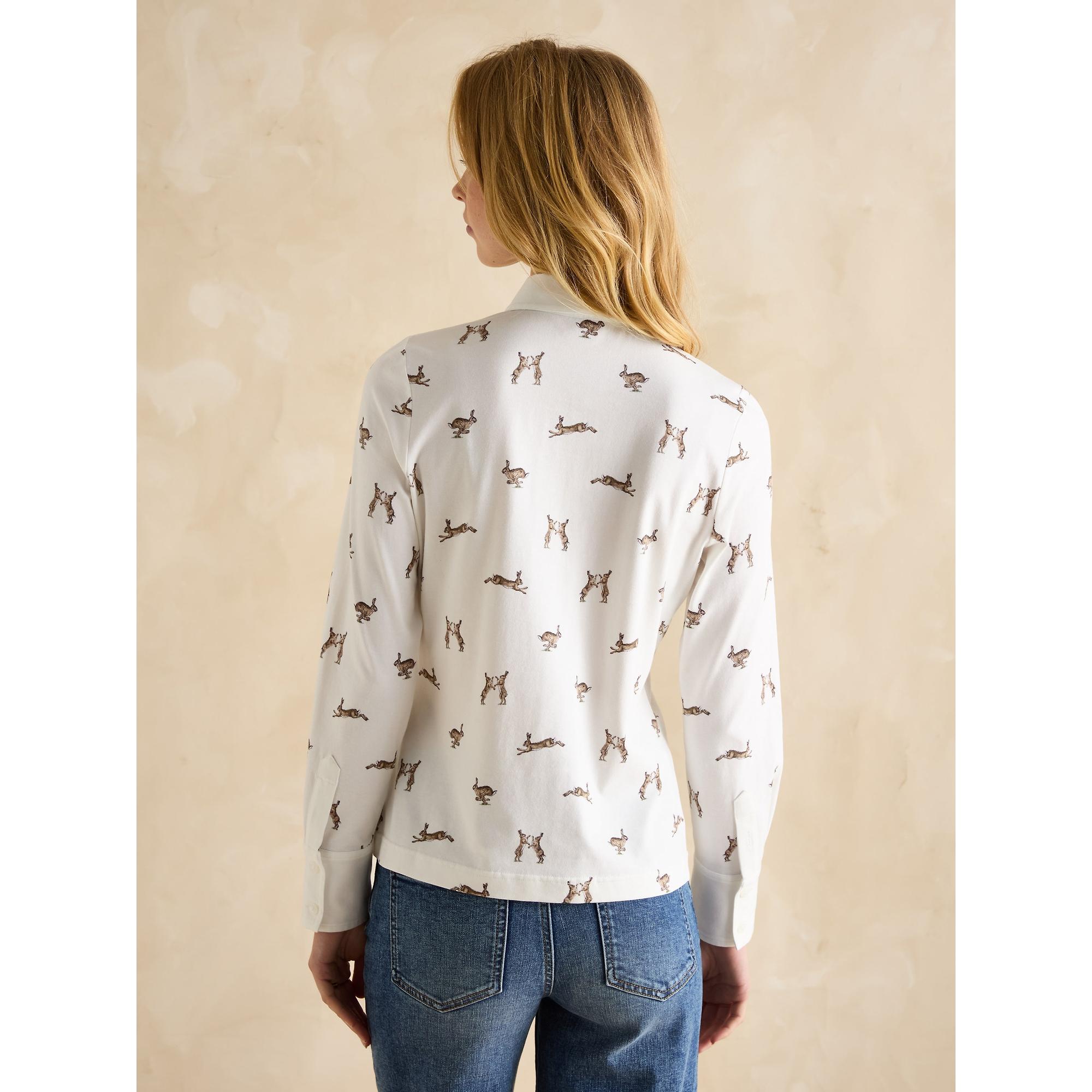 Product image 3 of 6 of Joules Women's Burlington Shirt - Hare Print