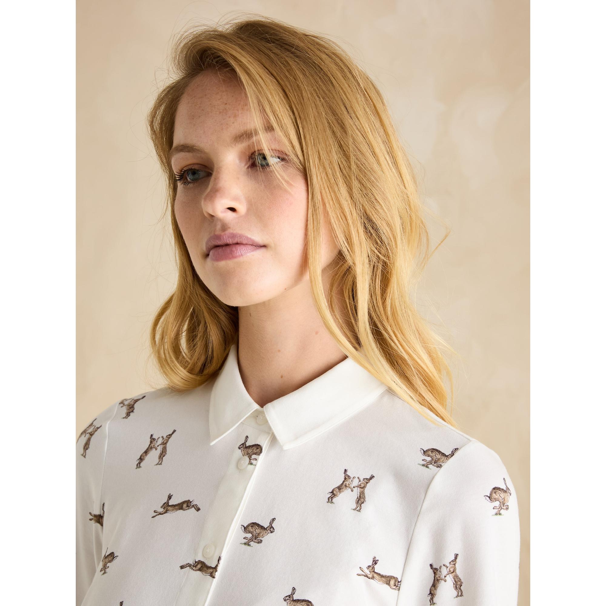 Product image 4 of 6 of Joules Women's Burlington Shirt - Hare Print
