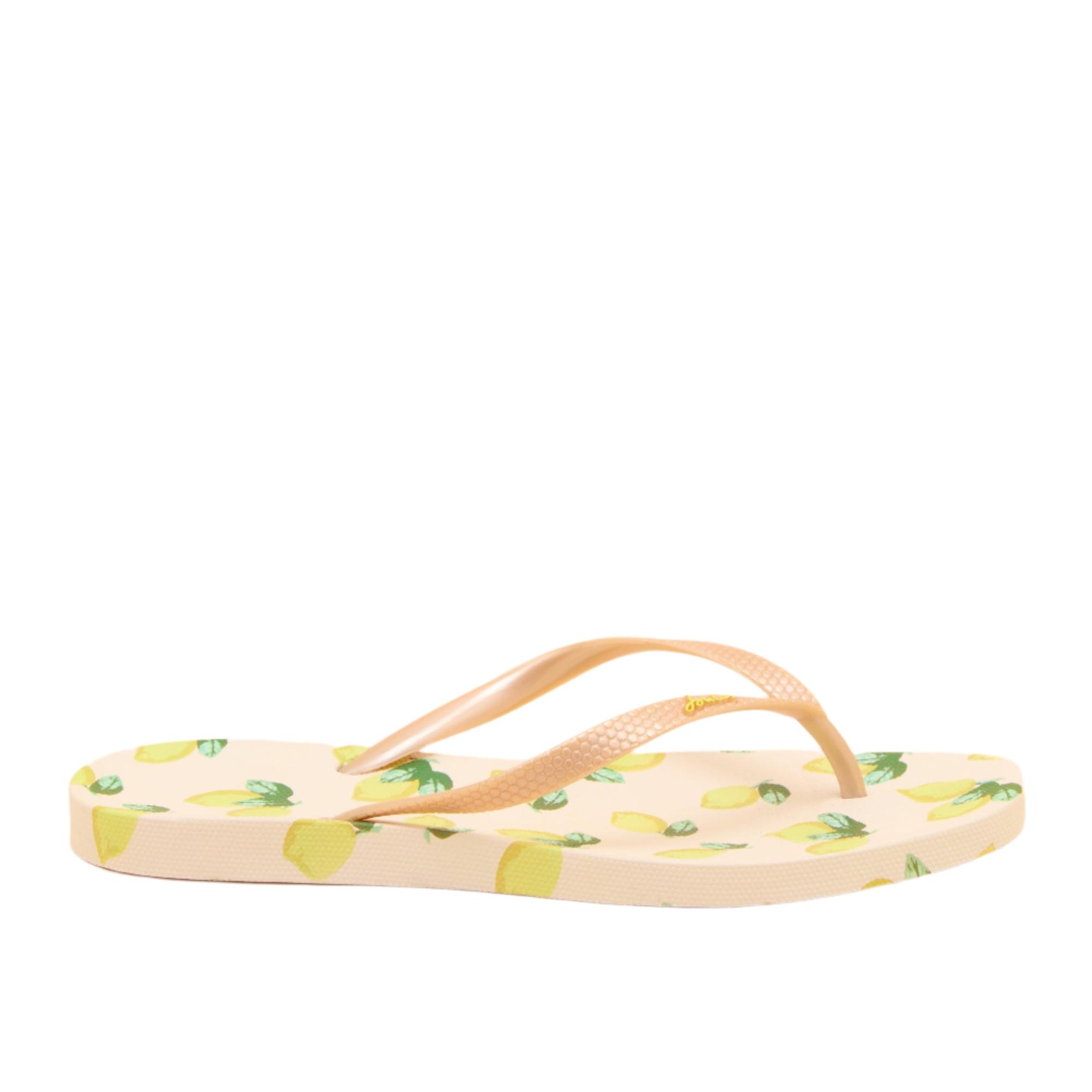 Product image 1 of 5 of Joules Women's Sunvale Flip Flops - Cream/Gold