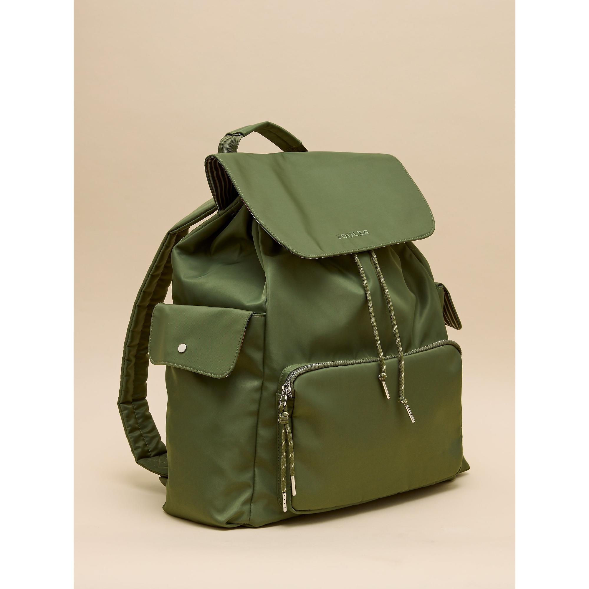 Product image 2 of 8 of Joules Women's Cambeck Rucksack / Backpack - Khaki Green