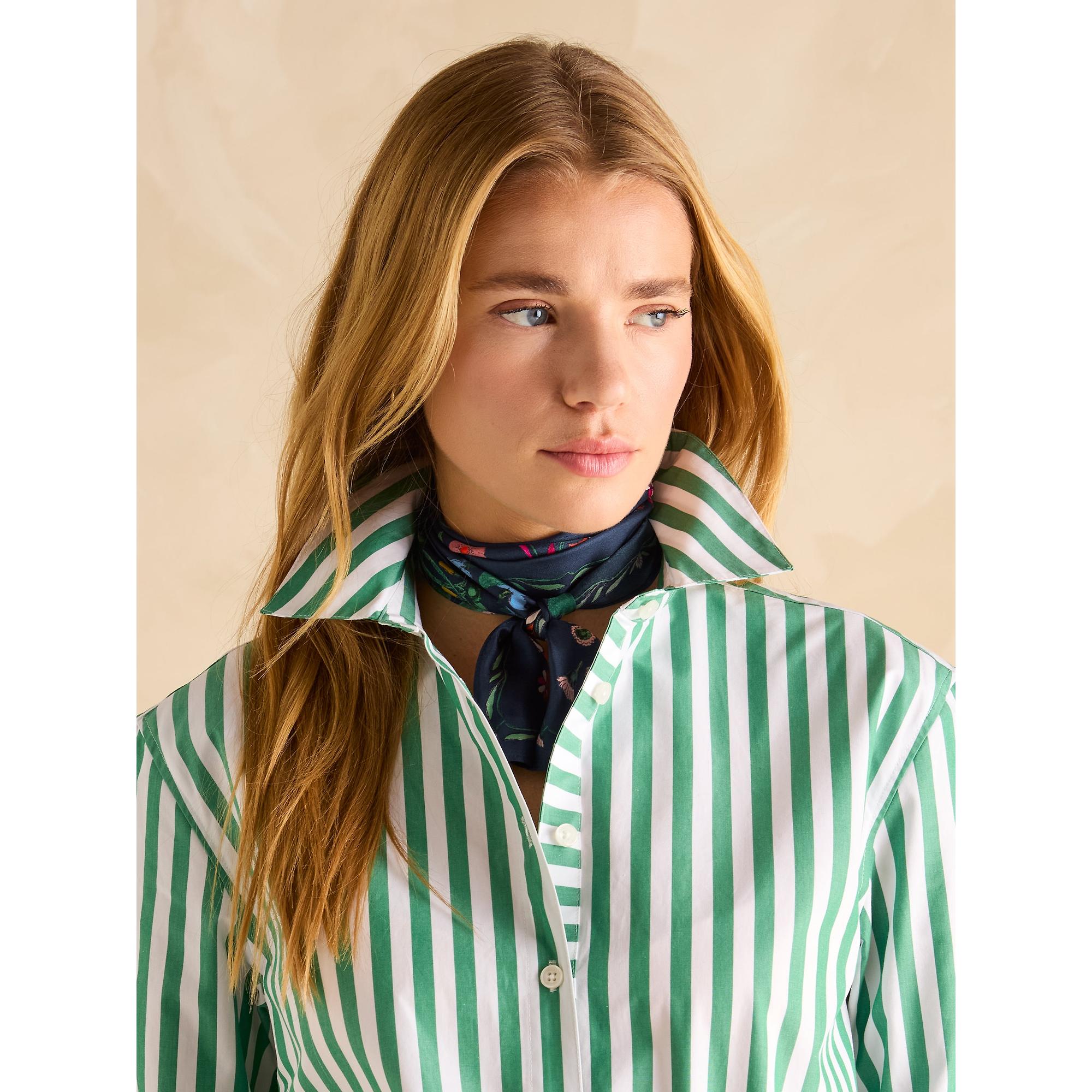 Product image 4 of 6 of Joules Women's Highgrove Skinny Scarf - Navy Floral