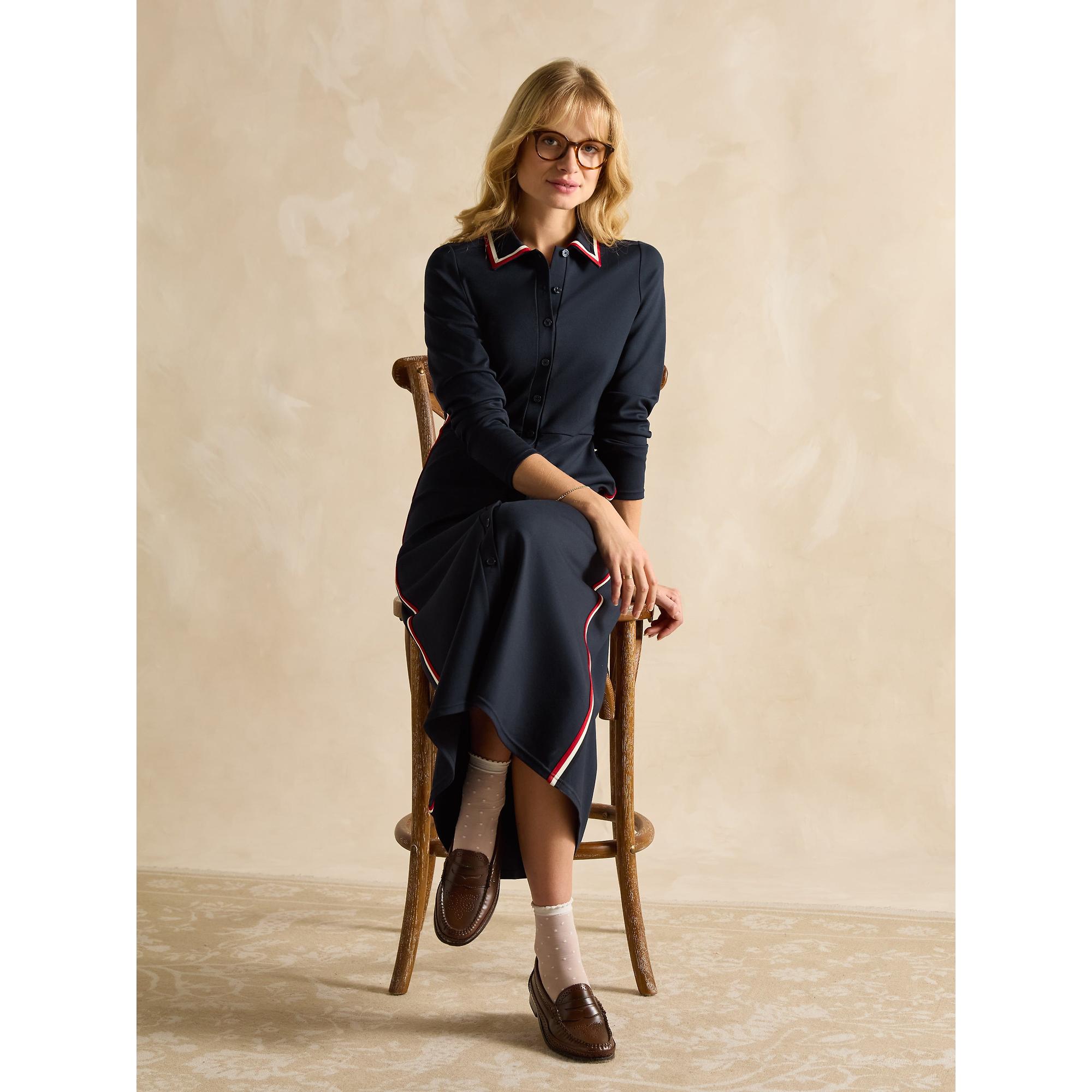 Product image 6 of 6 of Joules Women's Pia Ponte Jersey Dress - Marine Navy